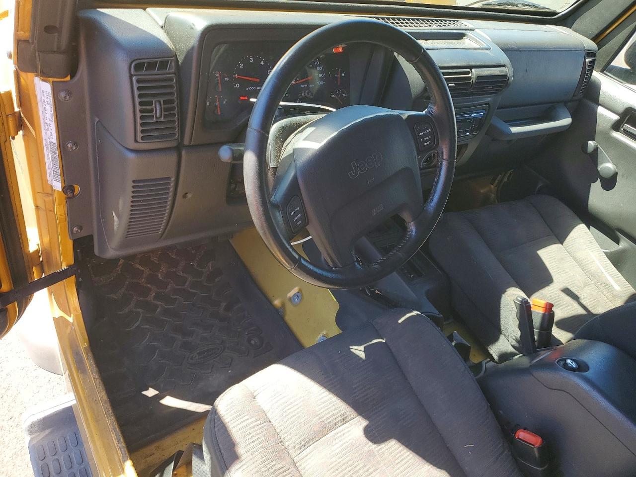 2003 Jeep Wrangler / Tj Sport Золотой vin: 1J4FA49S53P308354