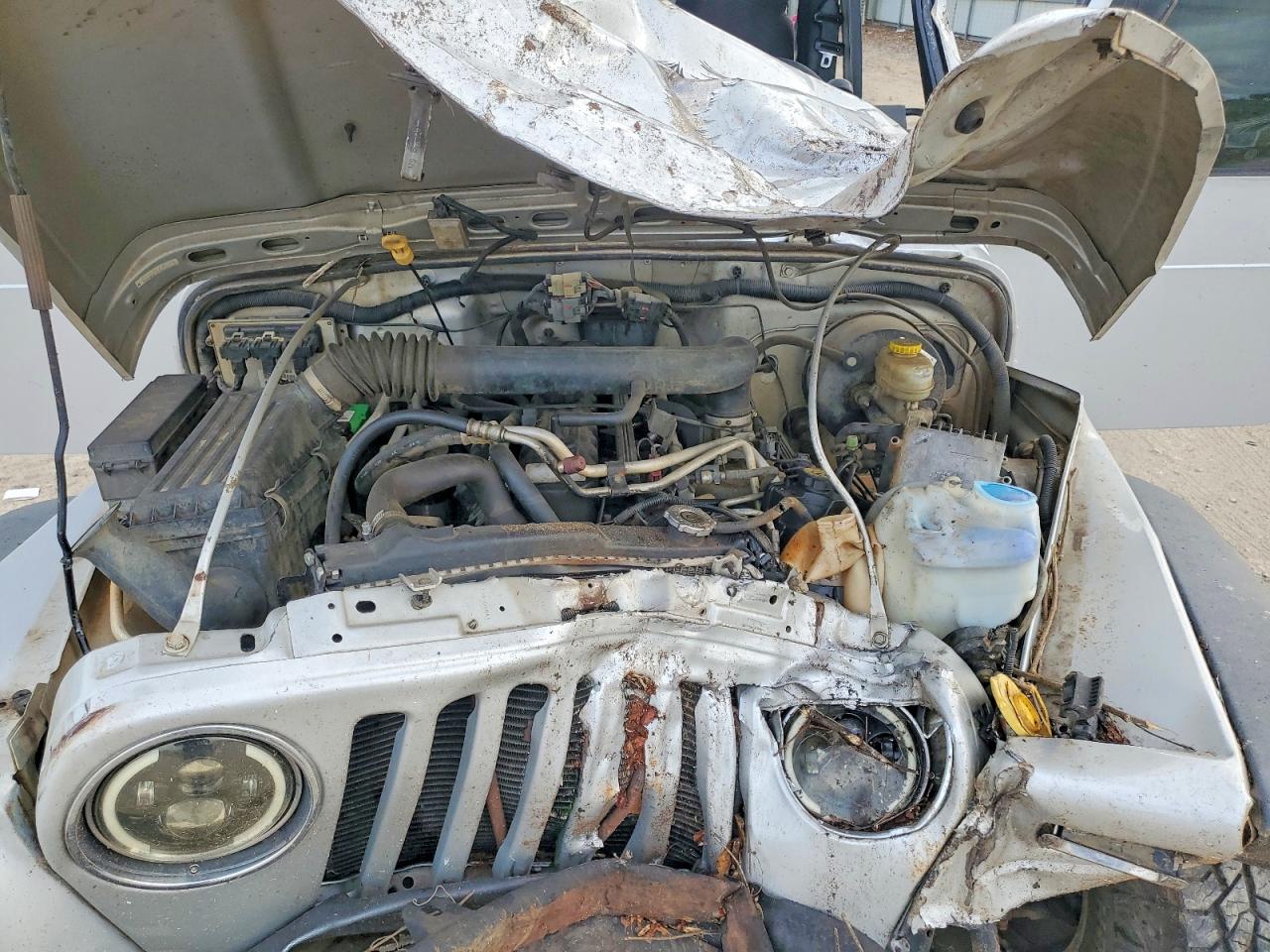 2004 Jeep Wrangler / Tj Sport Gray vin: 1J4FA49S54P723627