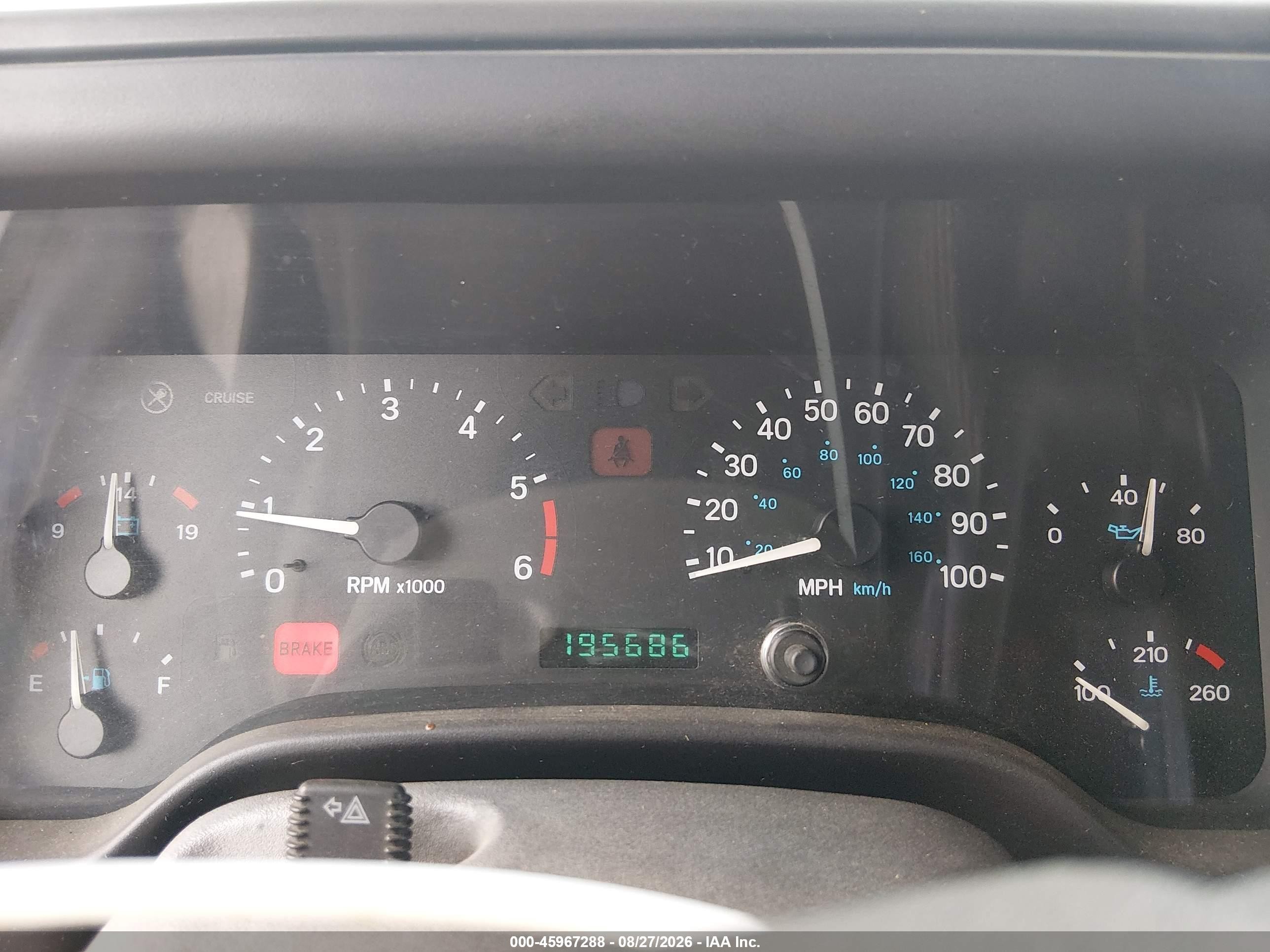 2000 Jeep Wrangler Sport Red vin: 1J4FA49S5YP764717