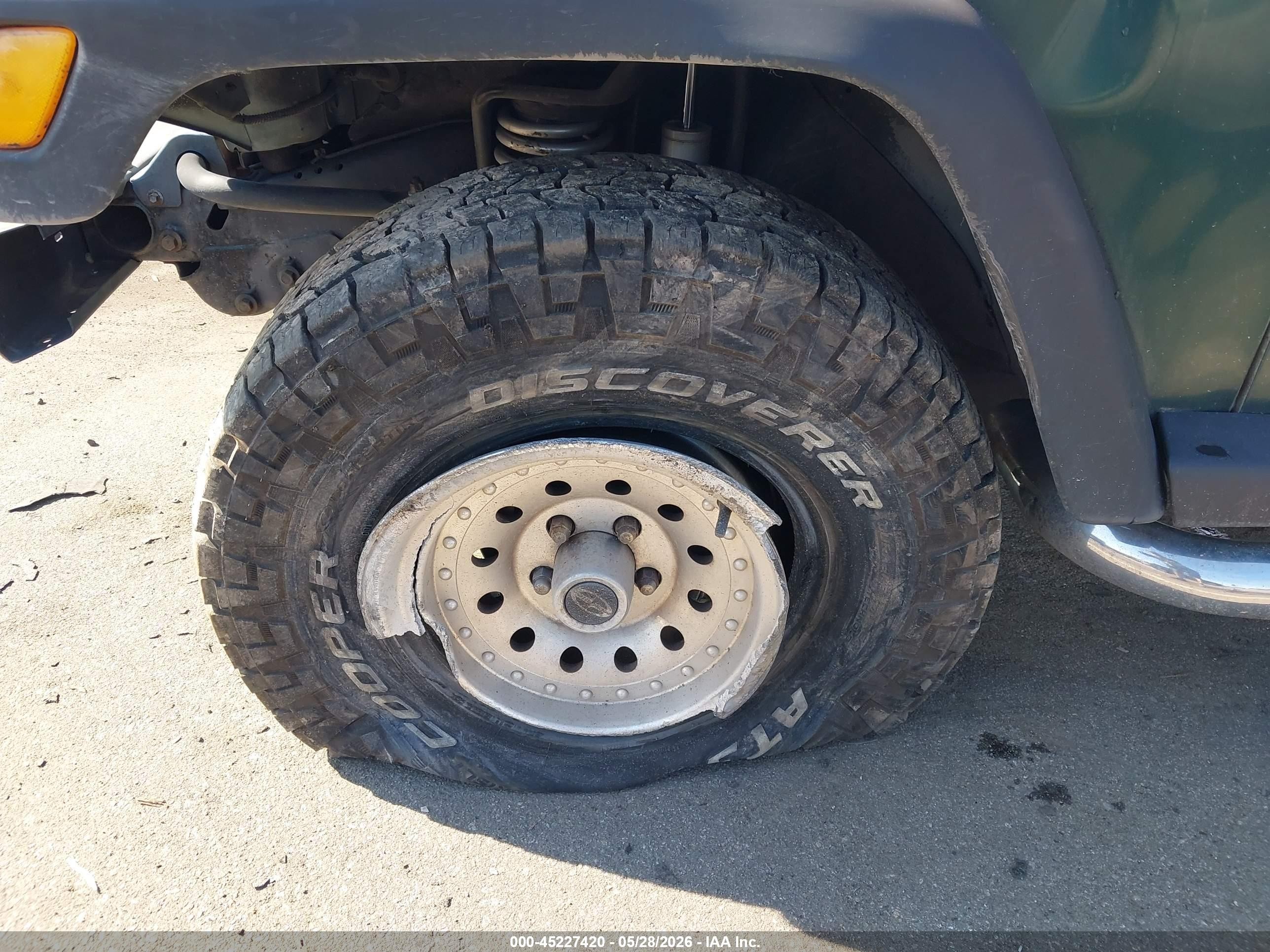 2000 Jeep Wrangler Sport Green vin: 1J4FA49S5YP803421