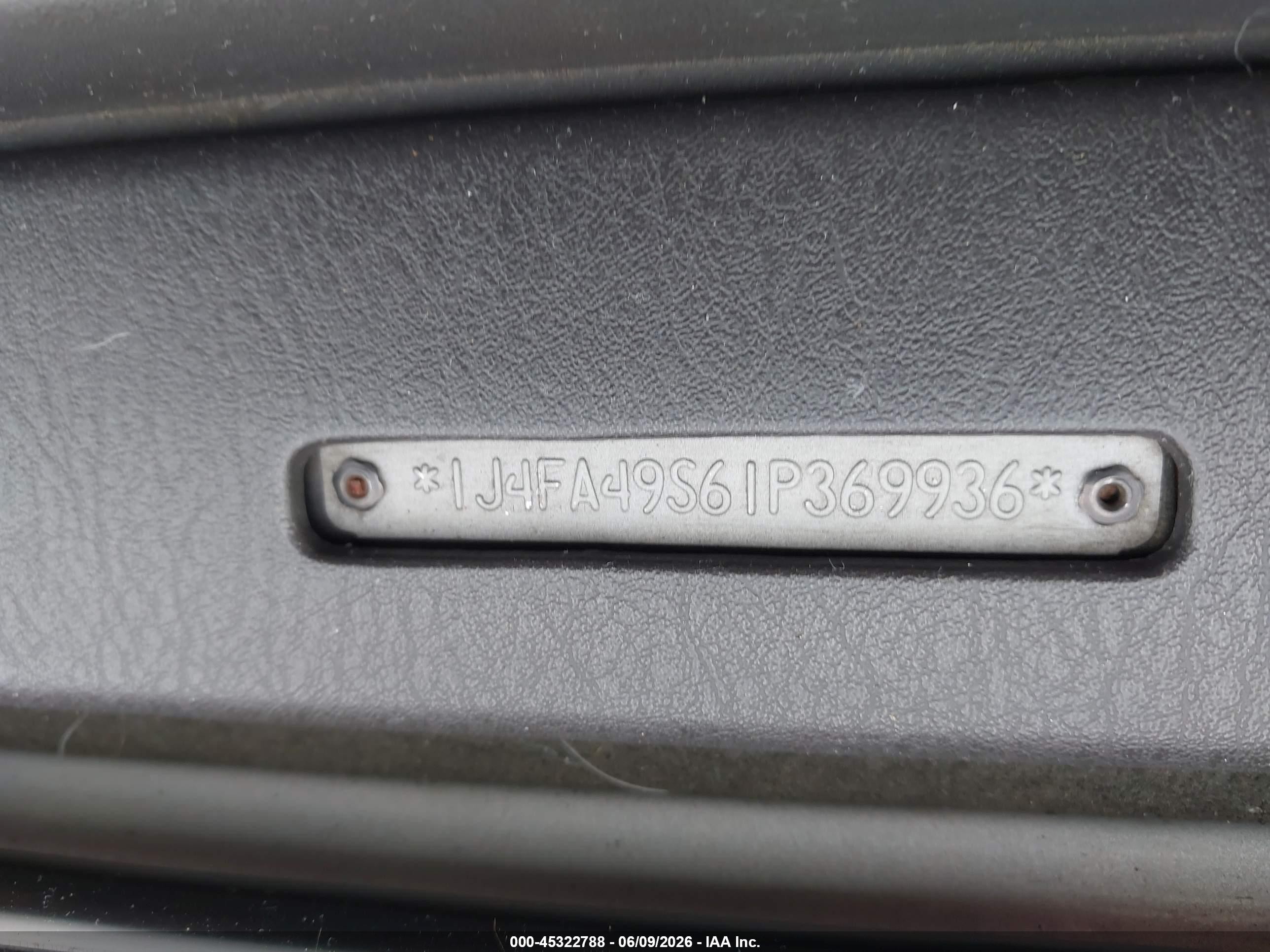 2001 Jeep Wrangler Sport Gray vin: 1J4FA49S61P369936