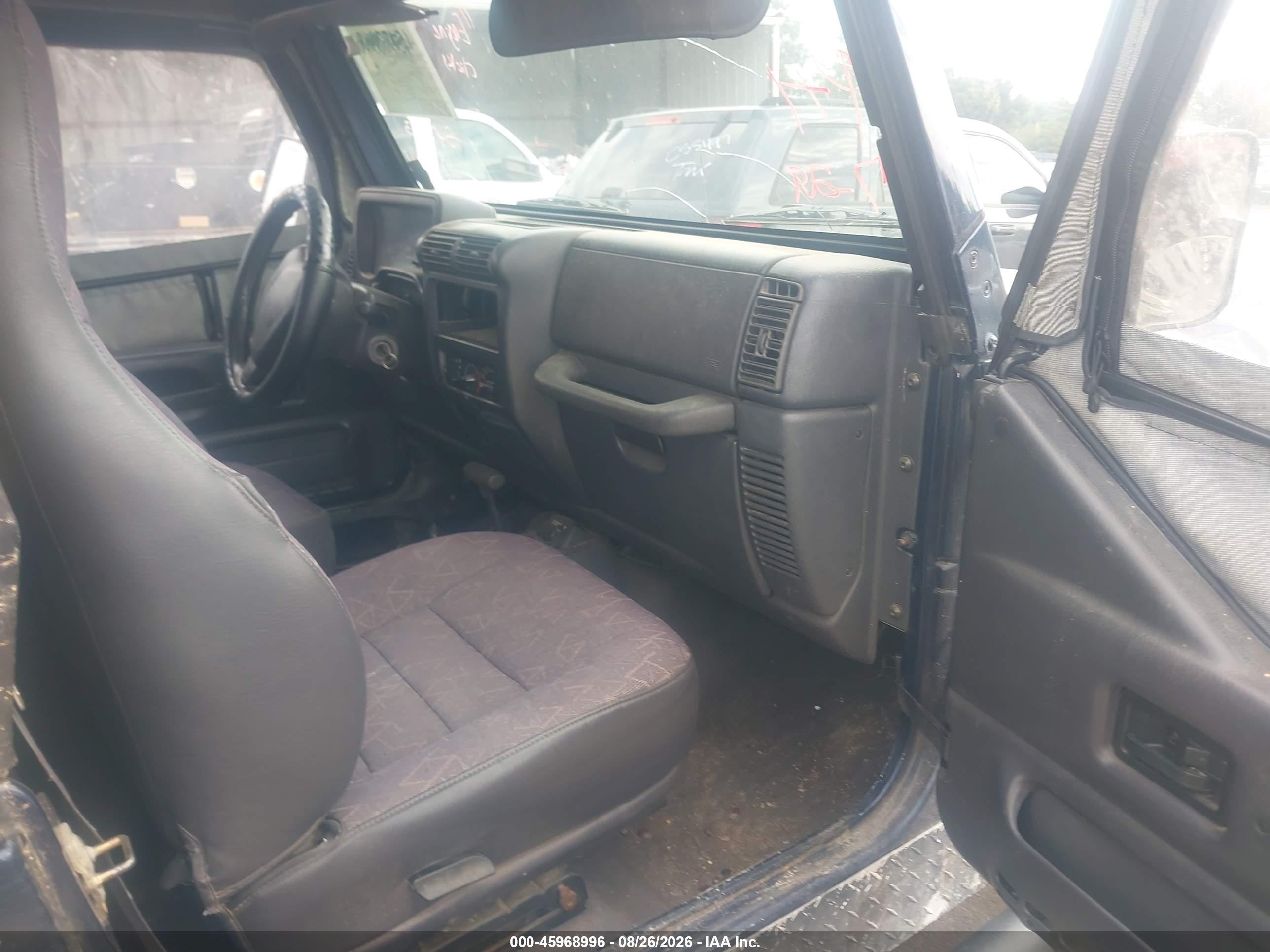 2002 Jeep Wrangler Sport Blue vin: 1J4FA49S62P735914
