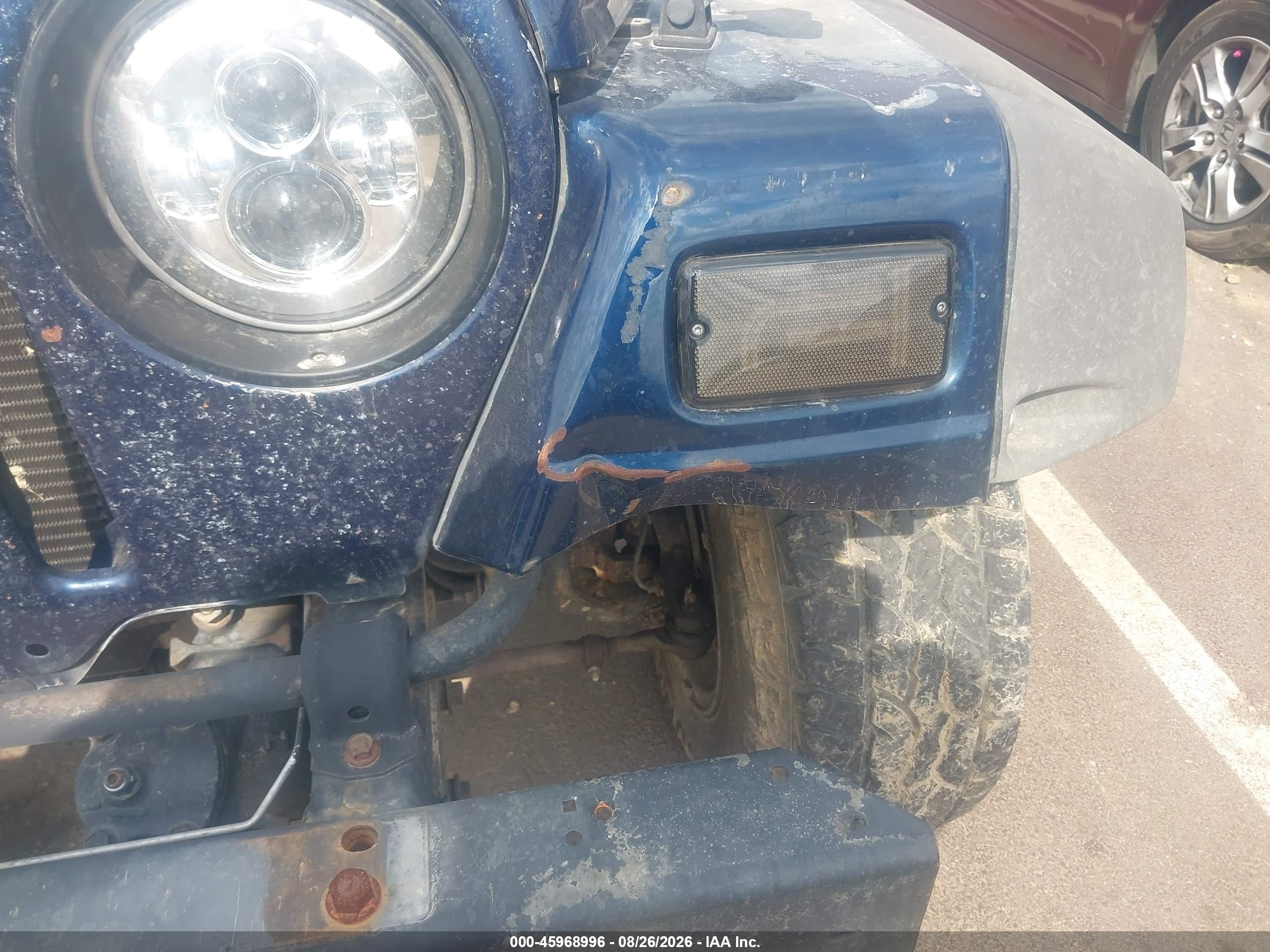 2002 Jeep Wrangler Sport Blue vin: 1J4FA49S62P735914