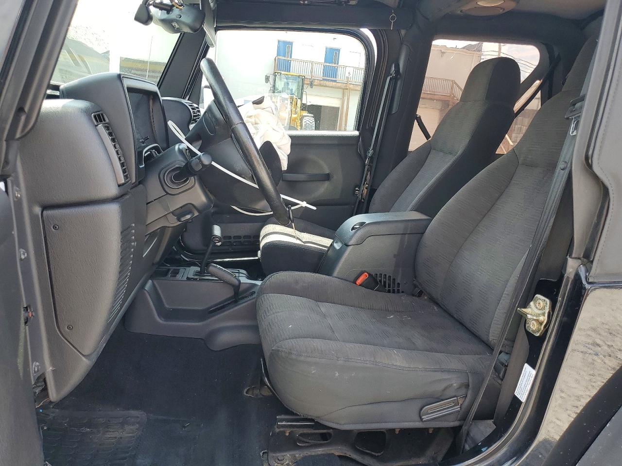 2003 Jeep Wrangler / Tj Sport Black vin: 1J4FA49S63P309626