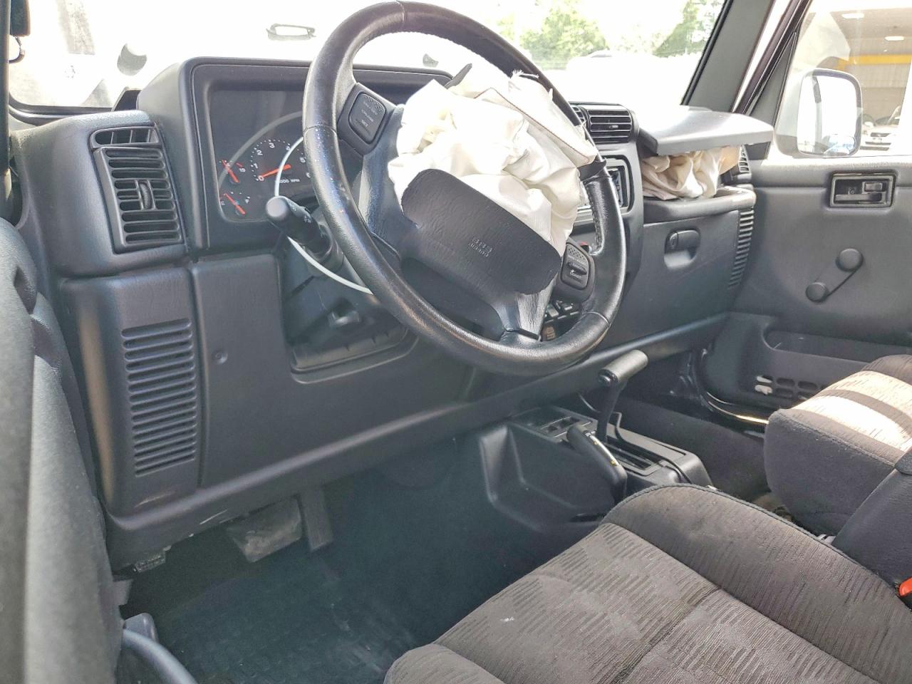 2003 Jeep Wrangler / Tj Sport Black vin: 1J4FA49S63P309626