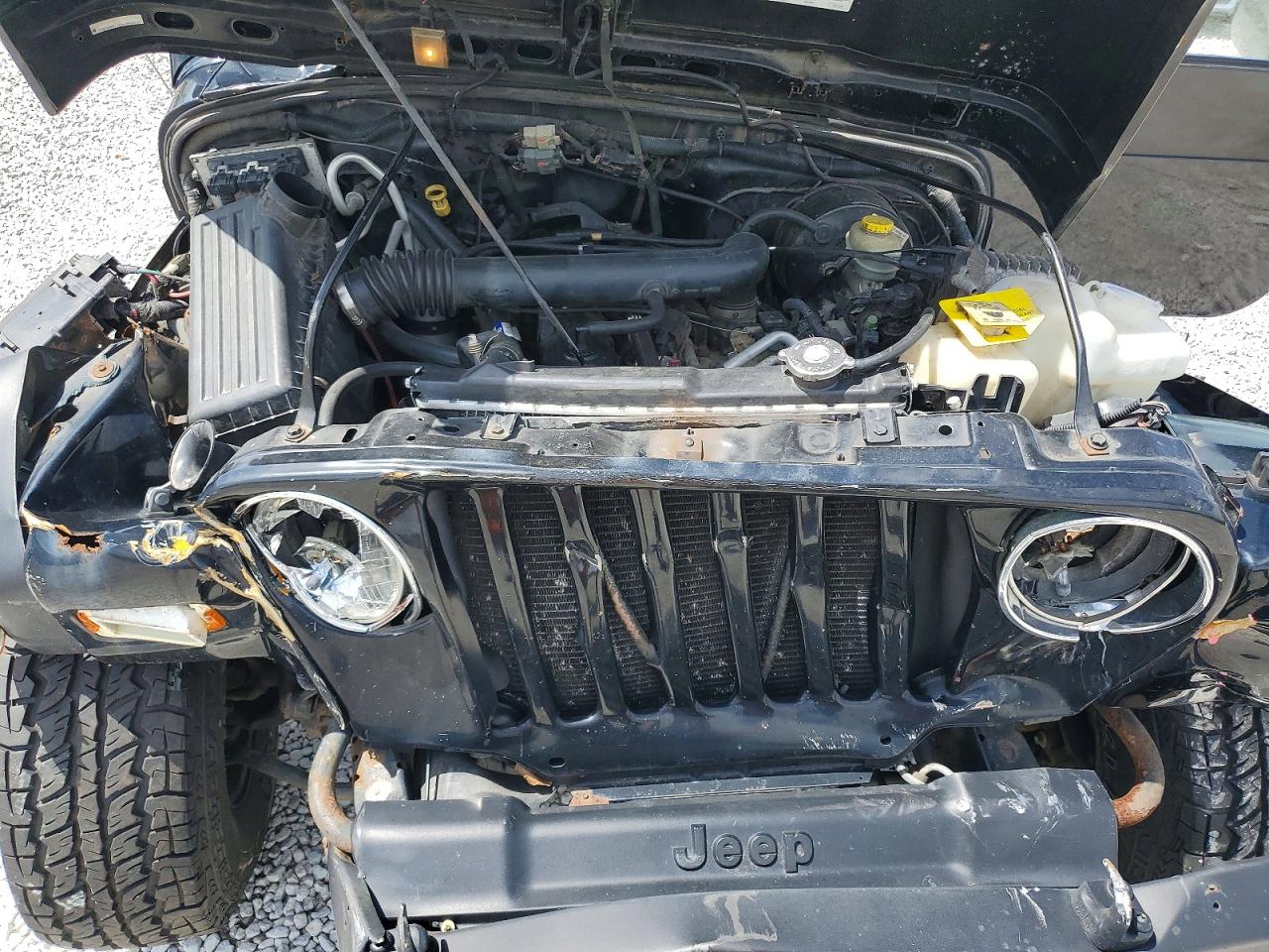 2003 Jeep Wrangler / Tj Sport Black vin: 1J4FA49S63P309626