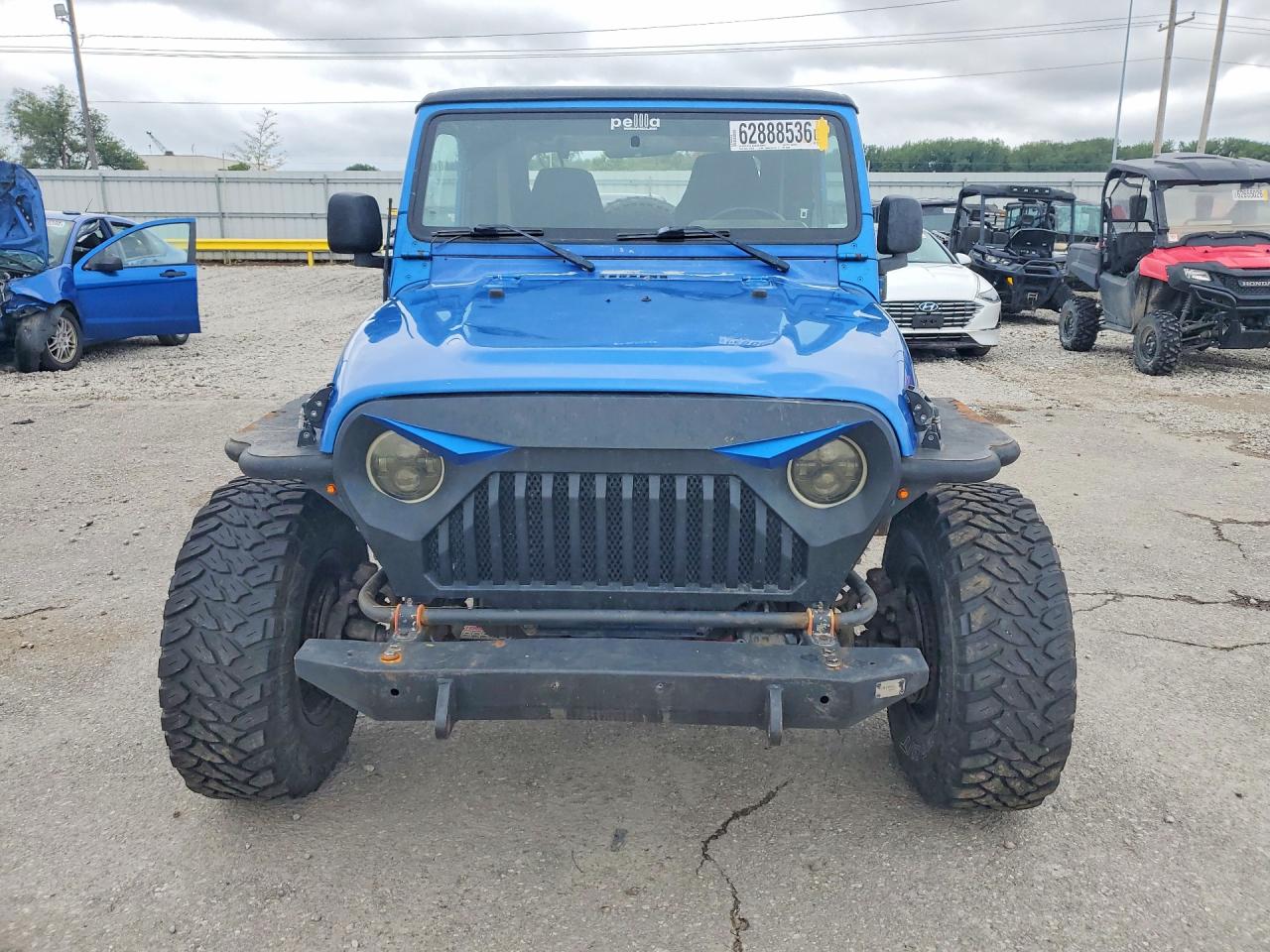 2003 Jeep Wrangler / Tj Sport Синий vin: 1J4FA49S63P324868
