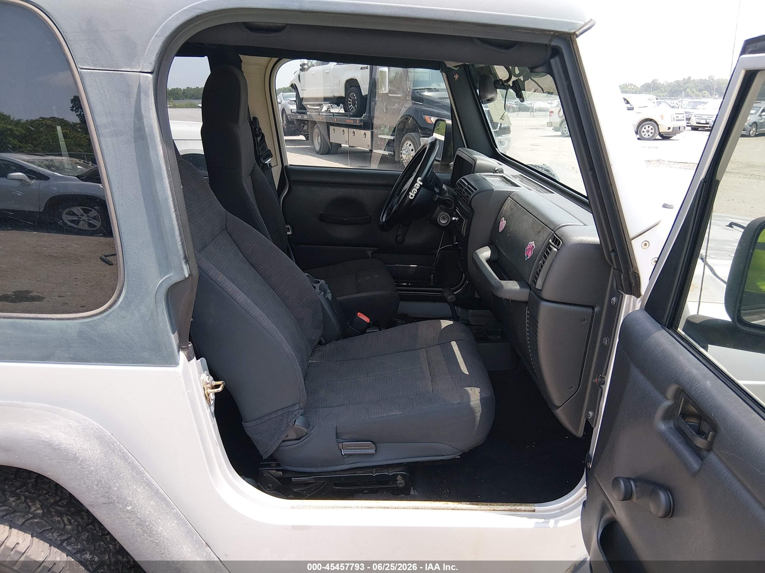 2003 Jeep Wrangler Sport Silver vin: 1J4FA49S63P339810