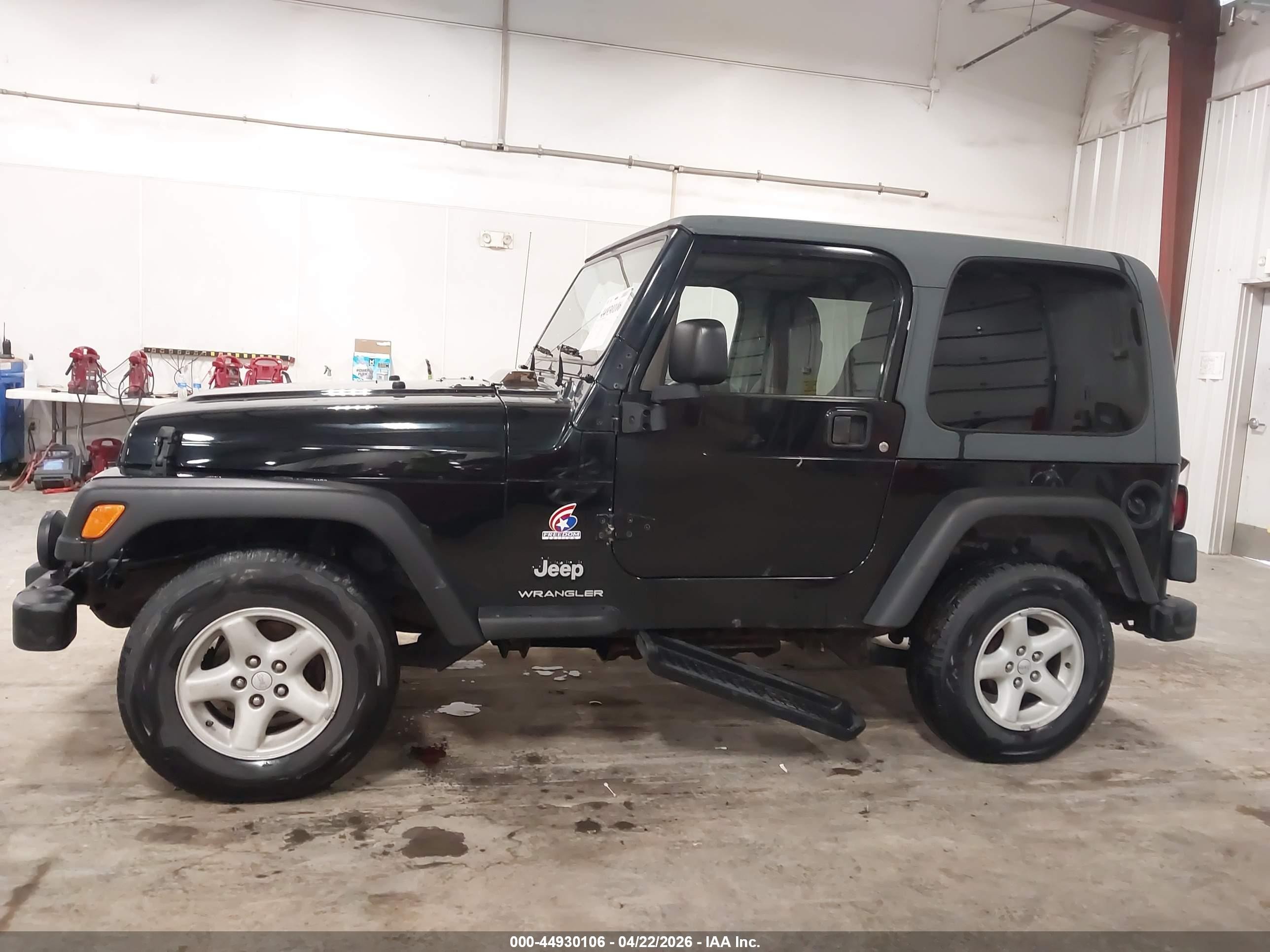 2003 Jeep Wrangler Sport Black vin: 1J4FA49S63P355036