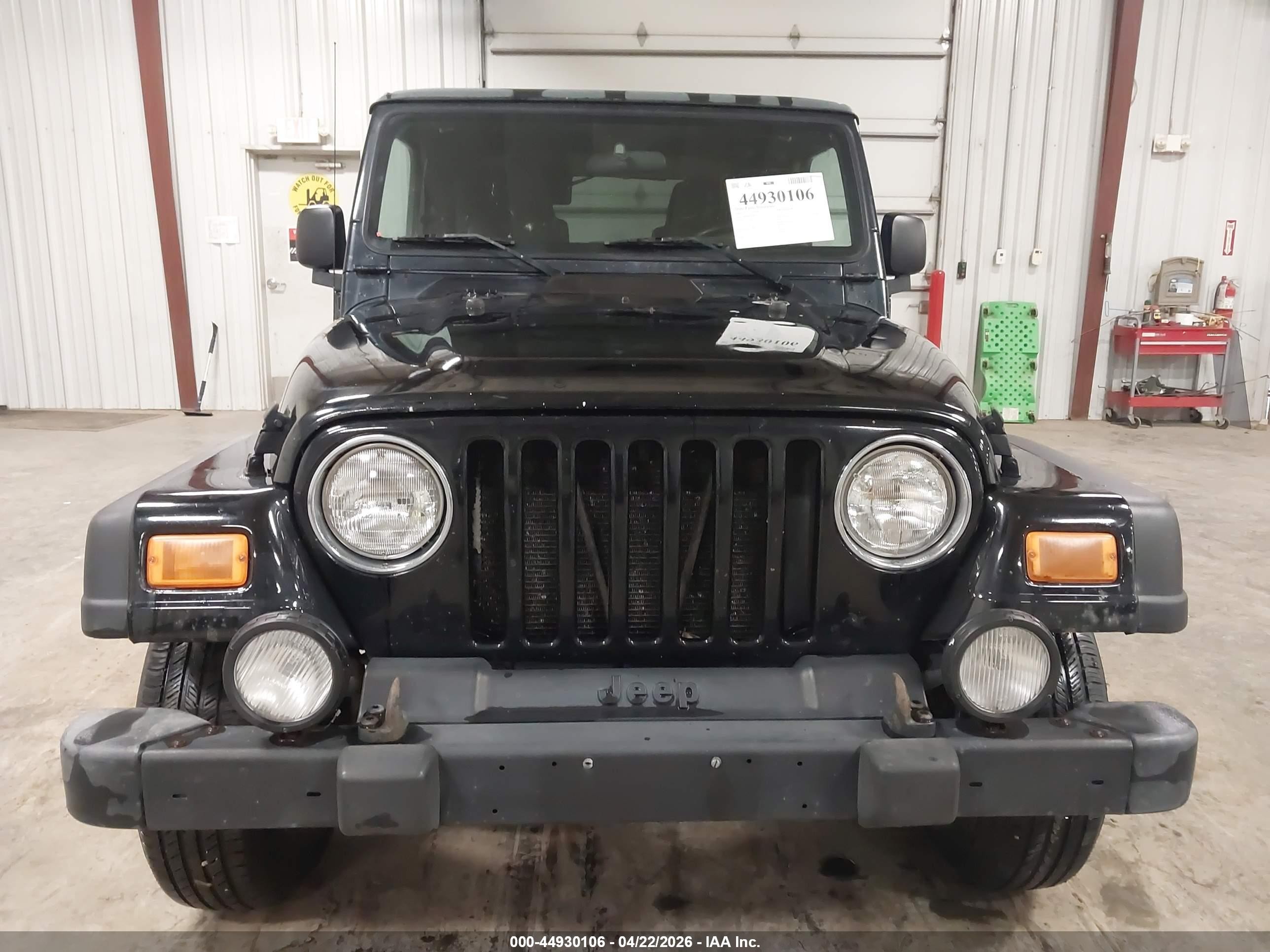 2003 Jeep Wrangler Sport Black vin: 1J4FA49S63P355036