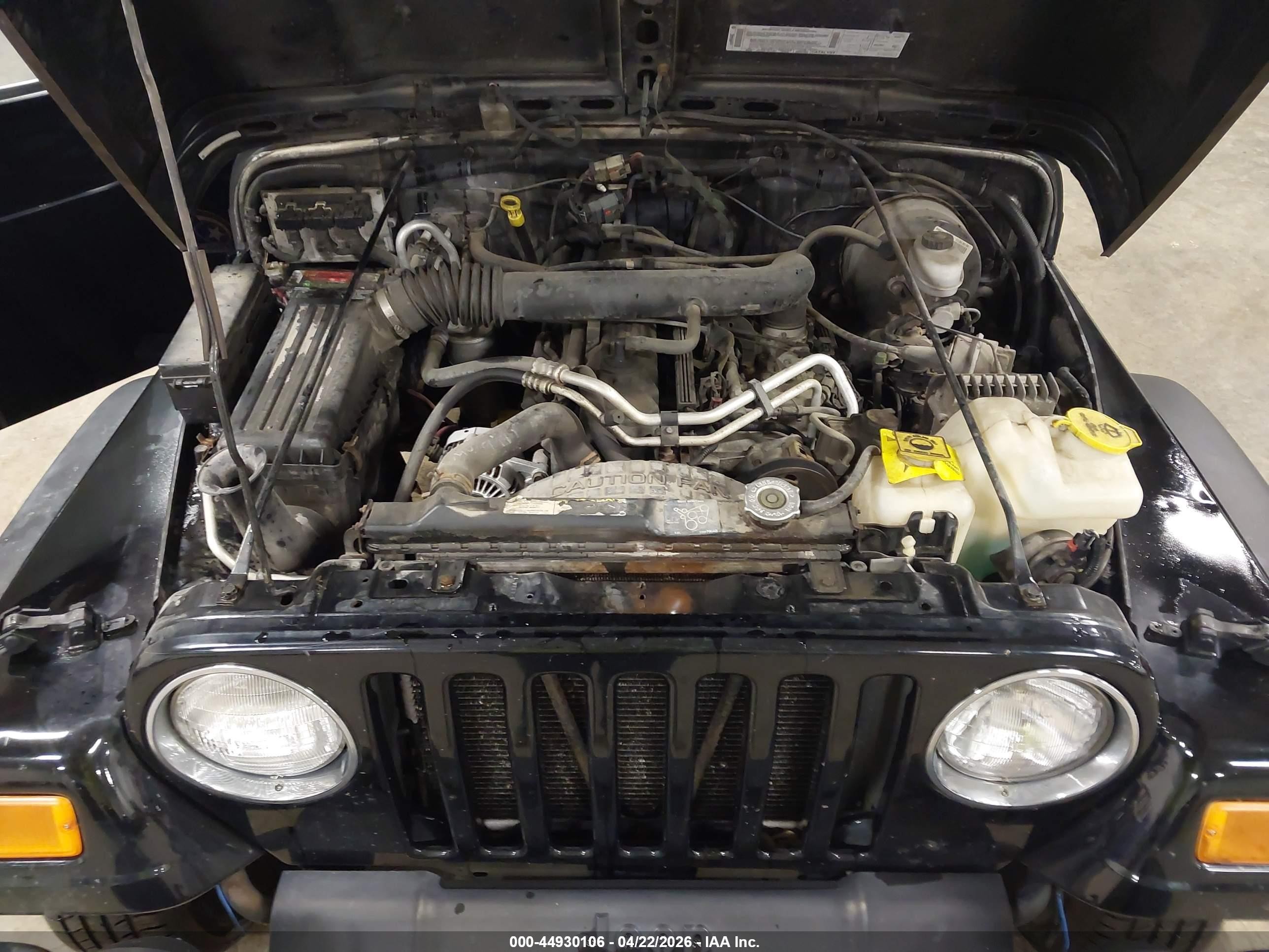 2003 Jeep Wrangler Sport Black vin: 1J4FA49S63P355036