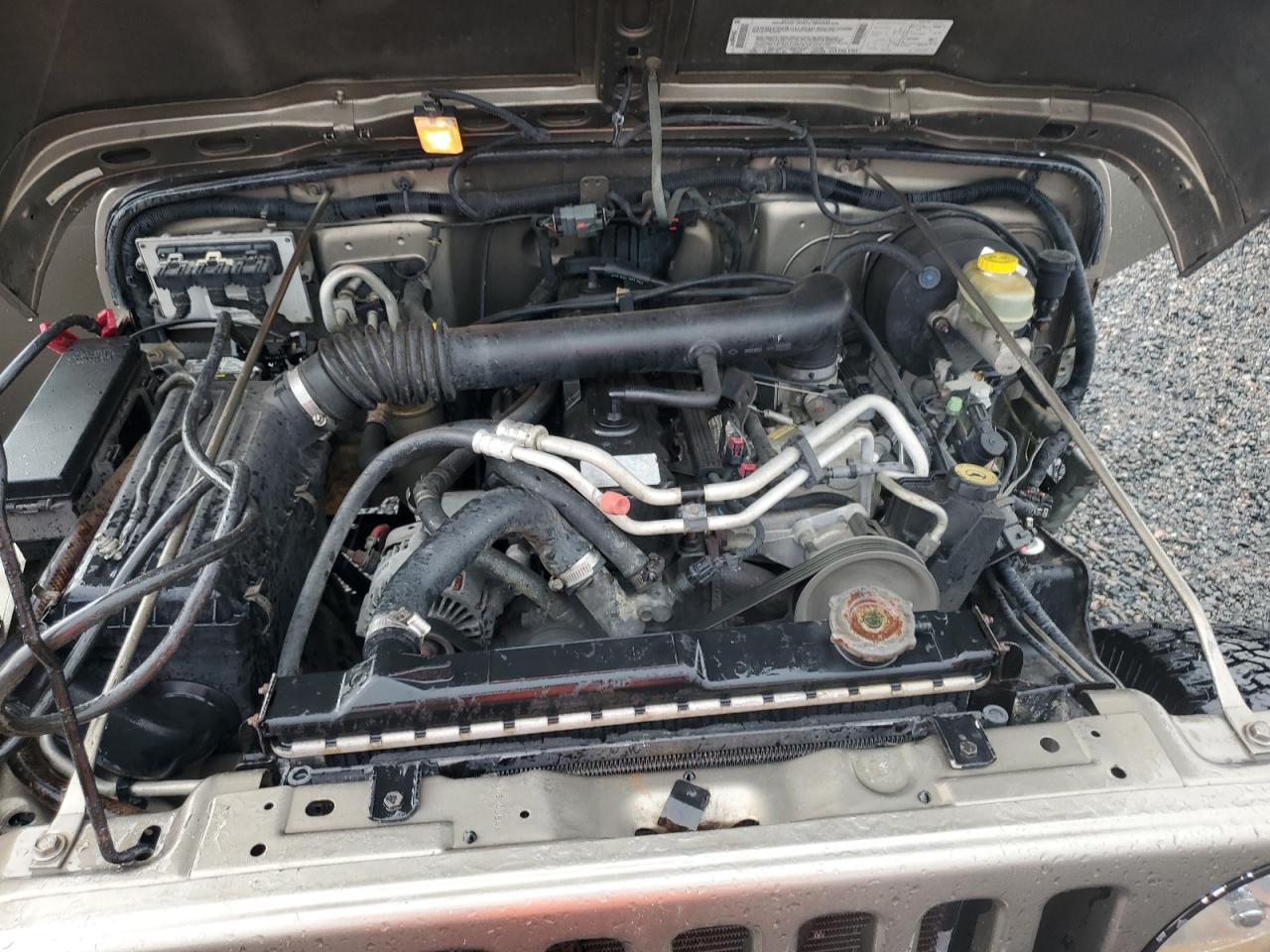 2003 Jeep Wrangler / Tj Sport Tan vin: 1J4FA49S63P361743