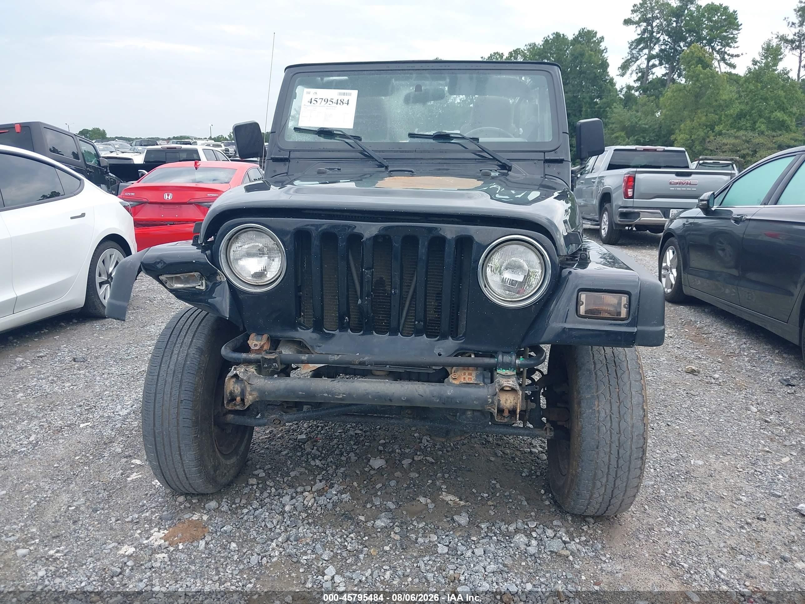 2004 Jeep Wrangler Unlimited Черный vin: 1J4FA49S64P760542