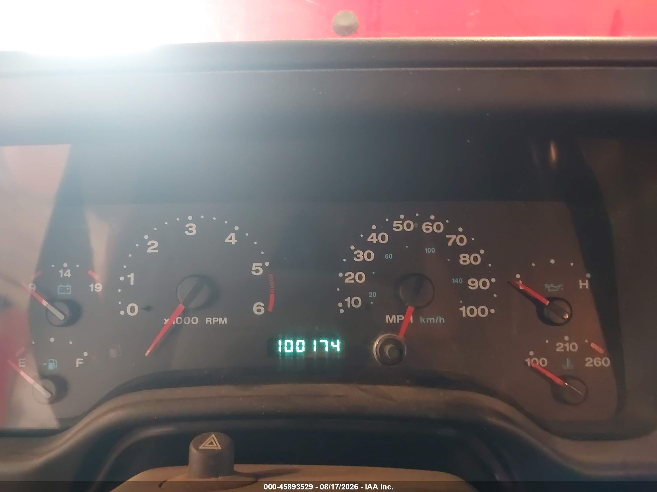 2005 Jeep Wrangler Sport Red vin: 1J4FA49S65P332391