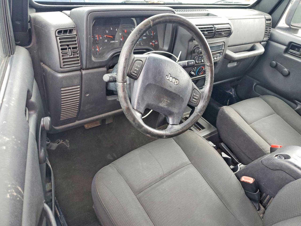 2006 Jeep Wrangler / Tj Sport Blue vin: 1J4FA49S66P782382