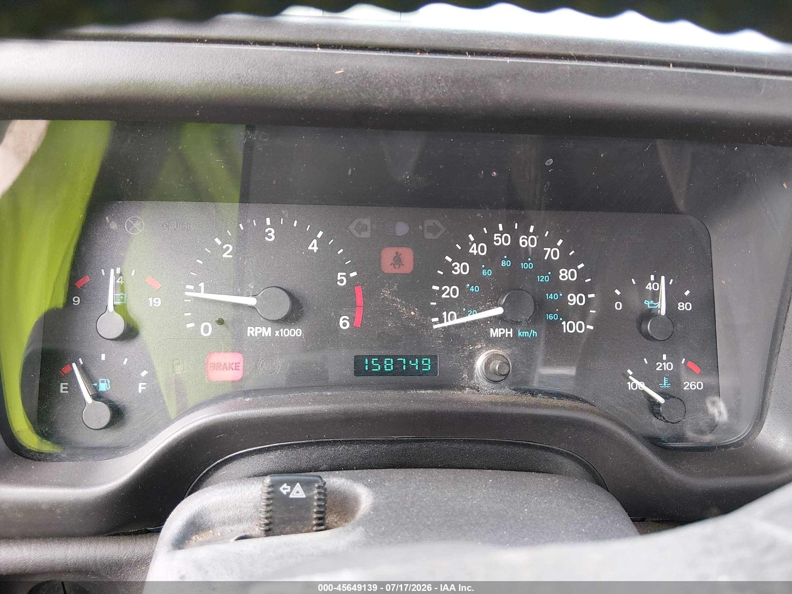 2000 Jeep Wrangler Sport Silver vin: 1J4FA49S6YP729782
