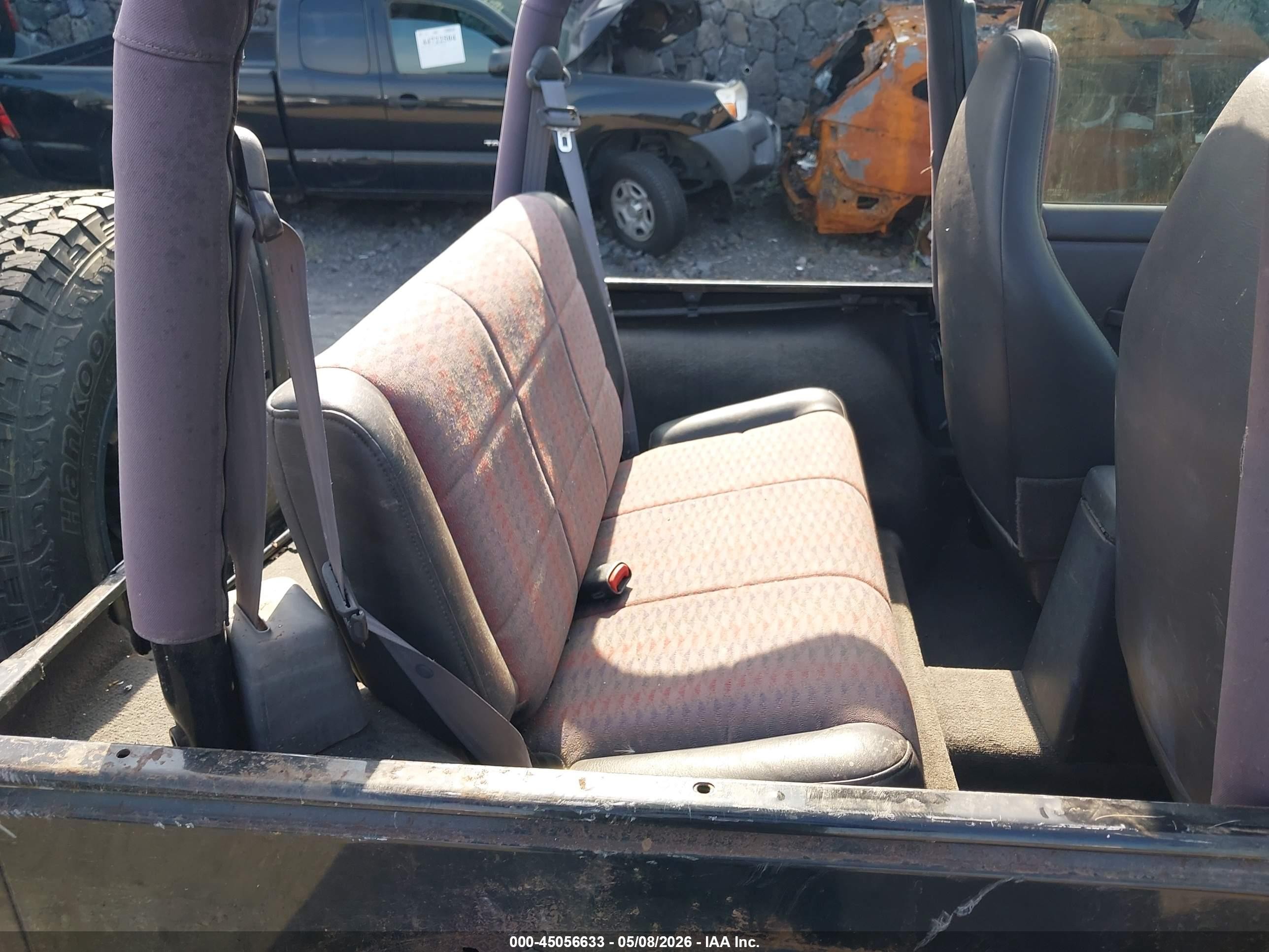 2000 Jeep Wrangler Sport Black vin: 1J4FA49S6YP782952