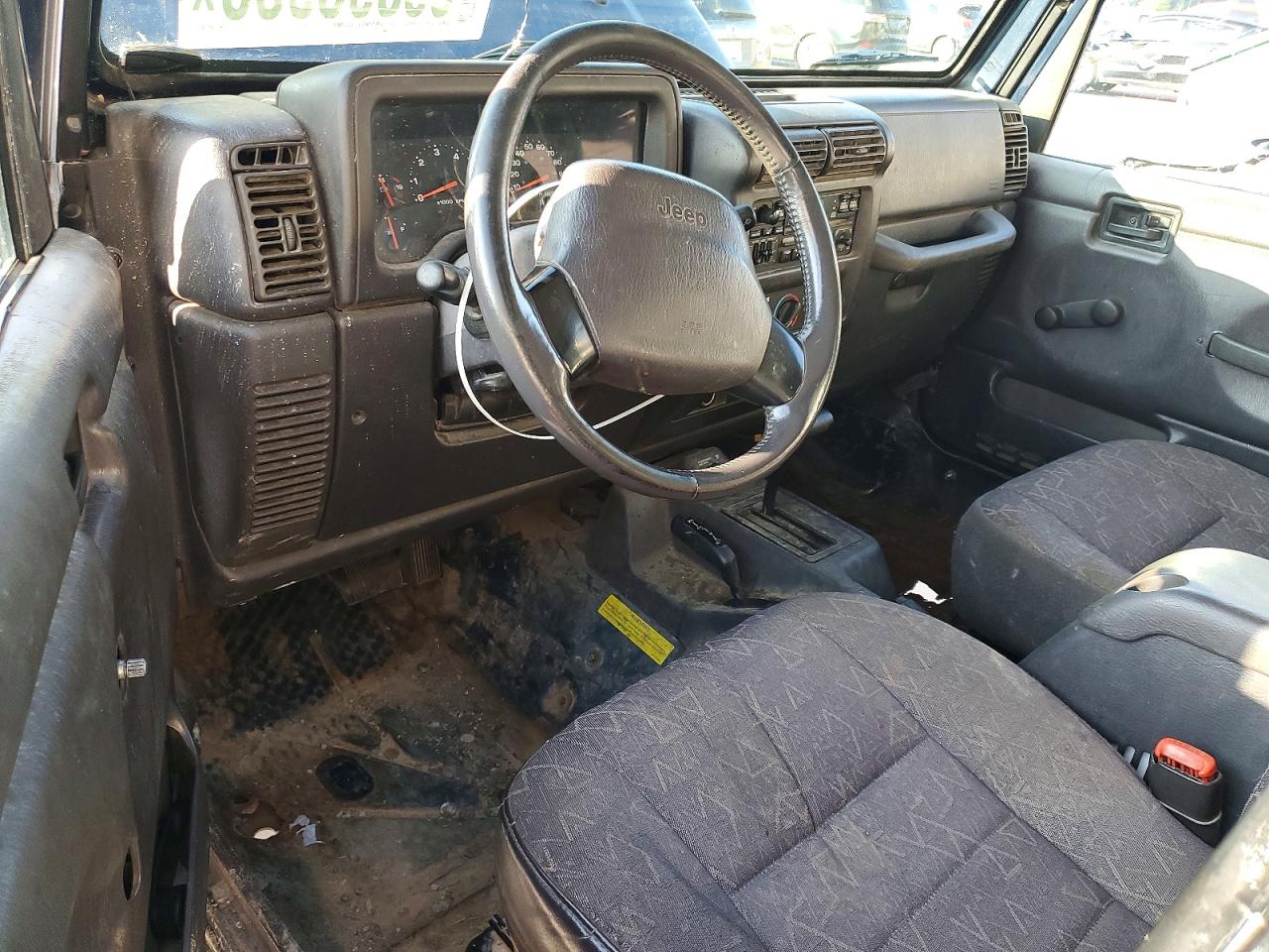 2001 Jeep Wrangler / Tj Sport Blue vin: 1J4FA49S71P306988