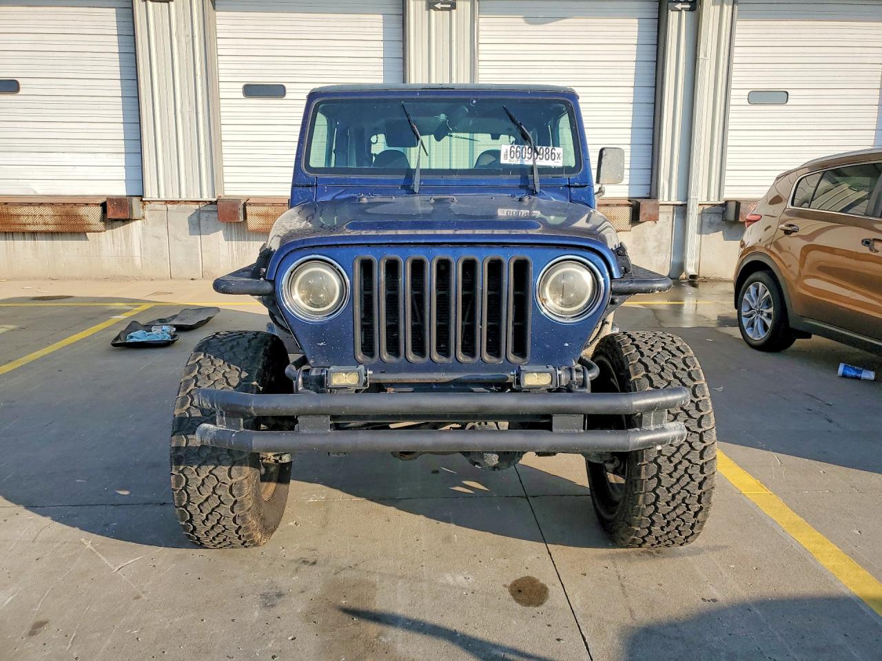 2001 Jeep Wrangler / Tj Sport Blue vin: 1J4FA49S71P306988