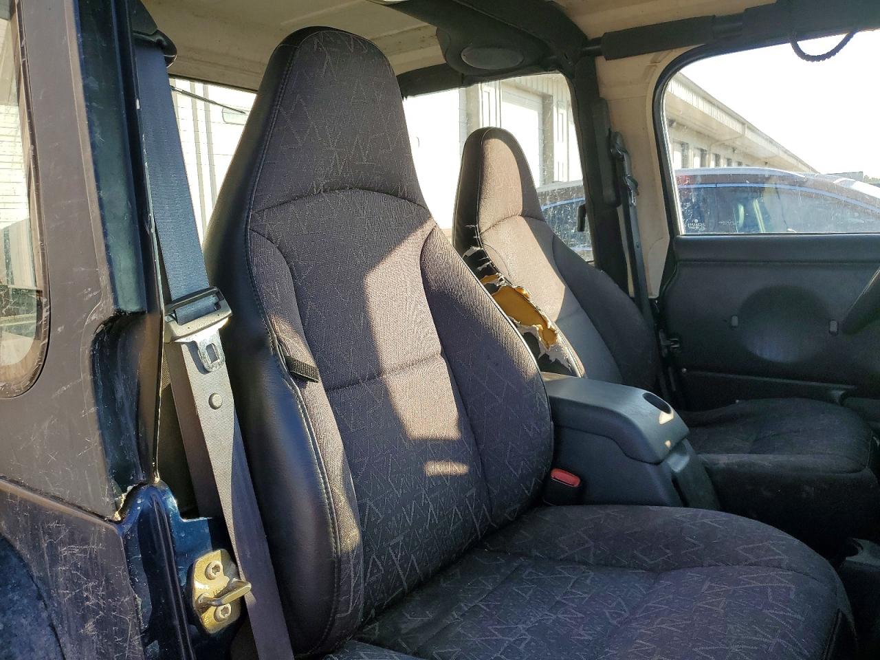 2001 Jeep Wrangler / Tj Sport Blue vin: 1J4FA49S71P306988