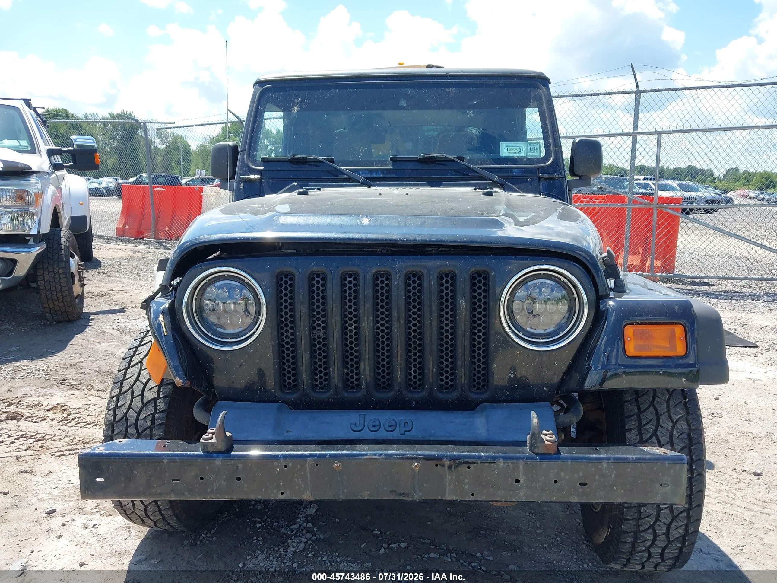 2004 Jeep Wrangler Sport Black vin: 1J4FA49S74P732295