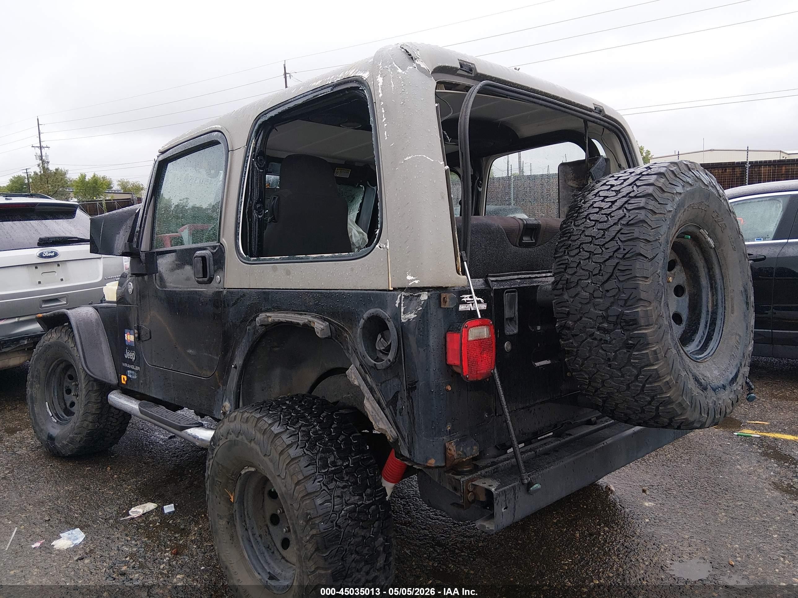 2005 Jeep Wrangler Sport Black vin: 1J4FA49S75P370678