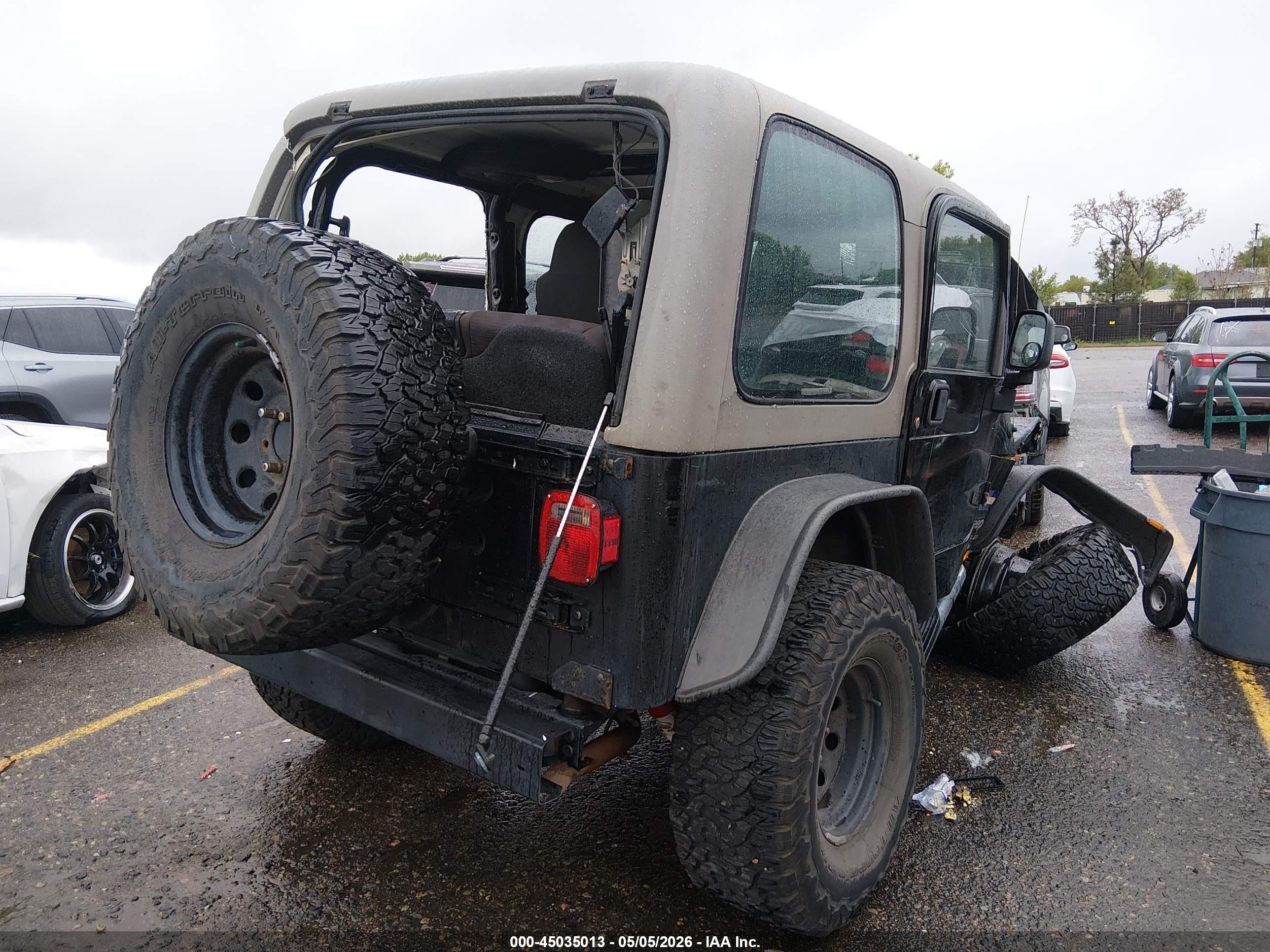 2005 Jeep Wrangler Sport Black vin: 1J4FA49S75P370678