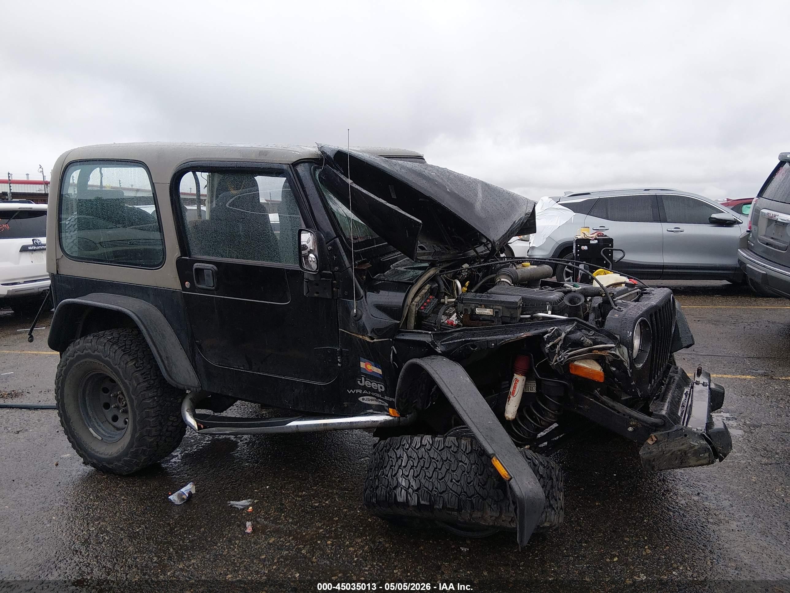 2005 Jeep Wrangler Sport Black vin: 1J4FA49S75P370678