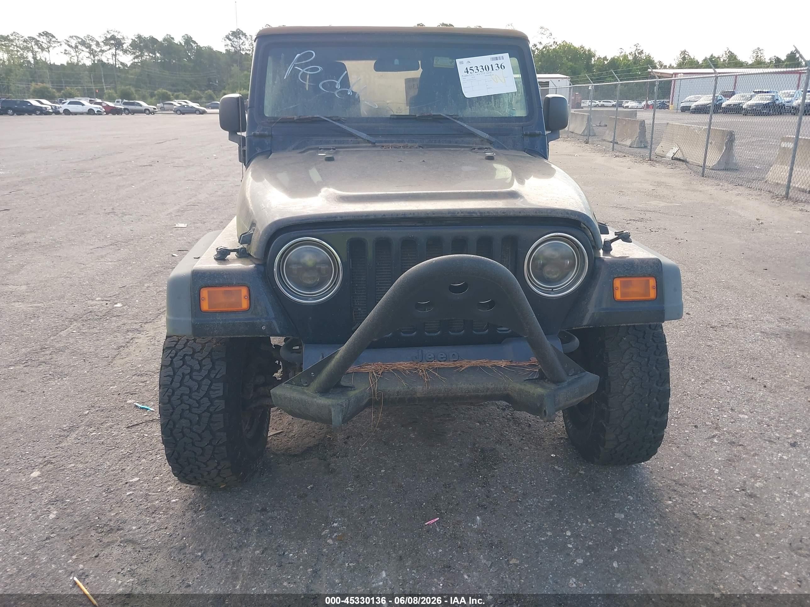 2006 Jeep Wrangler Sport Black vin: 1J4FA49S76P737001