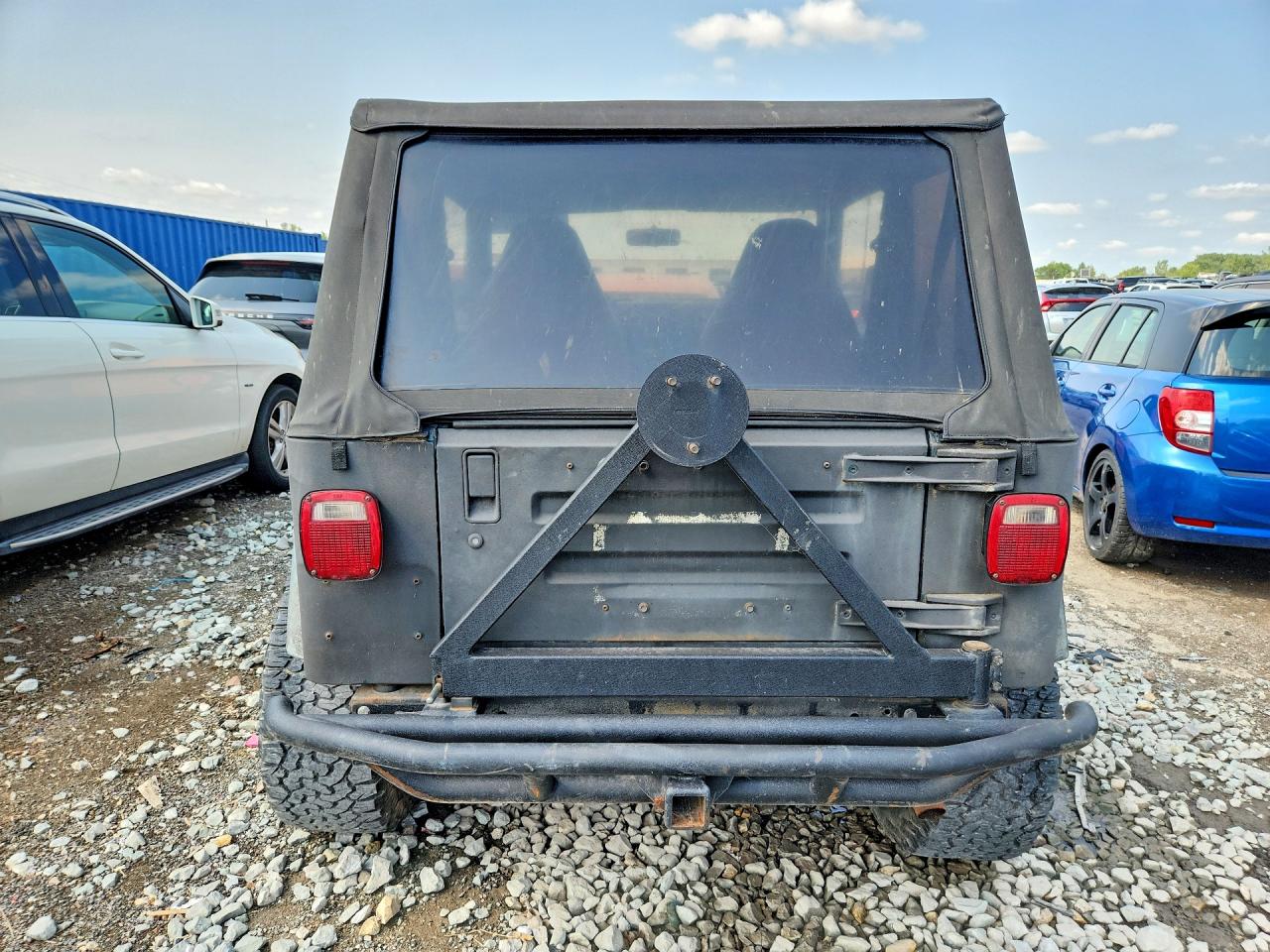 2000 Jeep Wrangler / Tj Sport Green vin: 1J4FA49S7YP712148