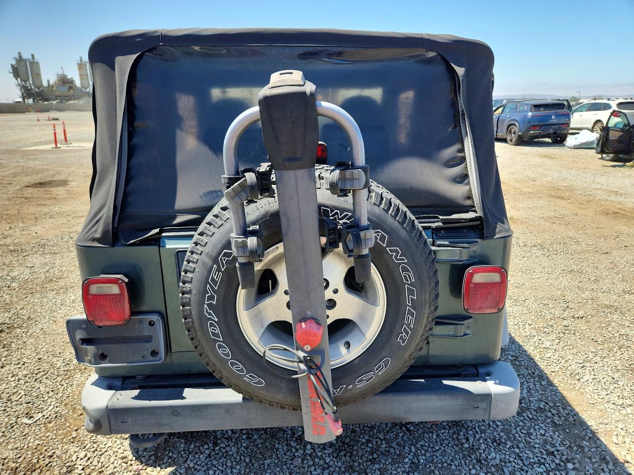 2002 Jeep Wrangler / Tj Sport Green vin: 1J4FA49S82P759731