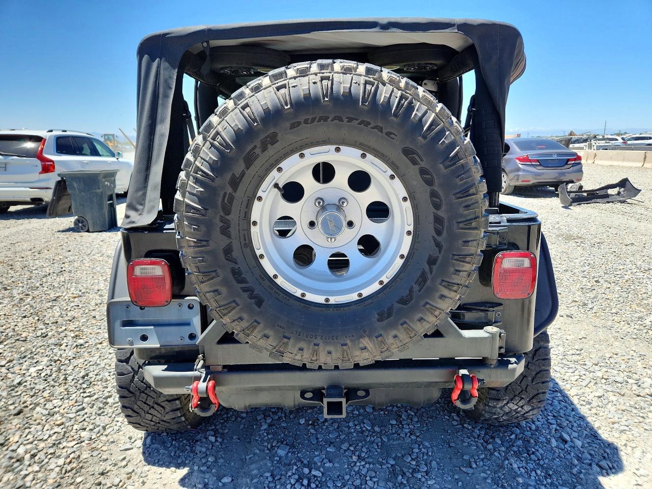 2003 Jeep Wrangler / Tj Sport Black vin: 1J4FA49S83P323625