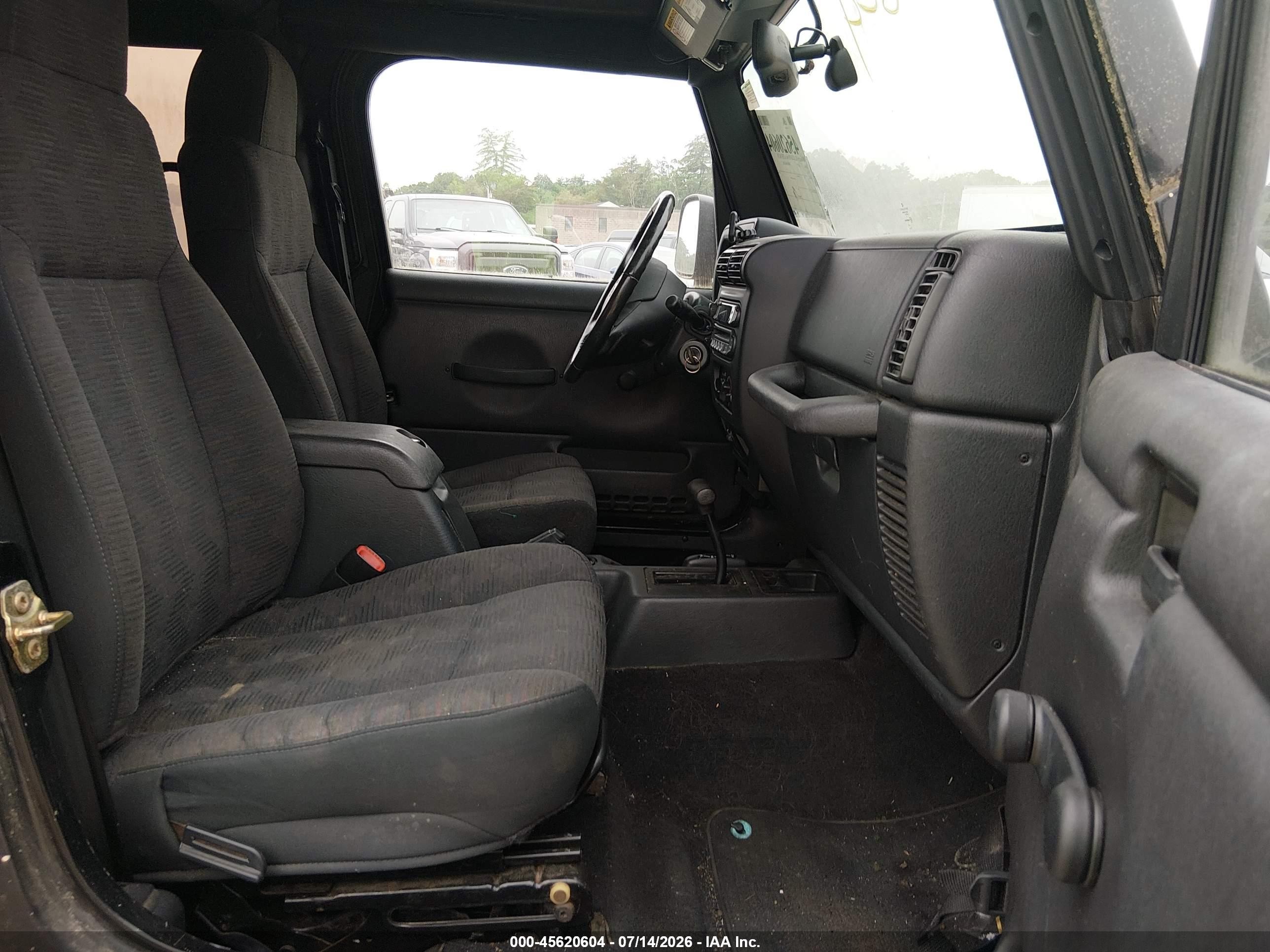2004 Jeep Wrangler Unlimited Черный vin: 1J4FA49S84P787743