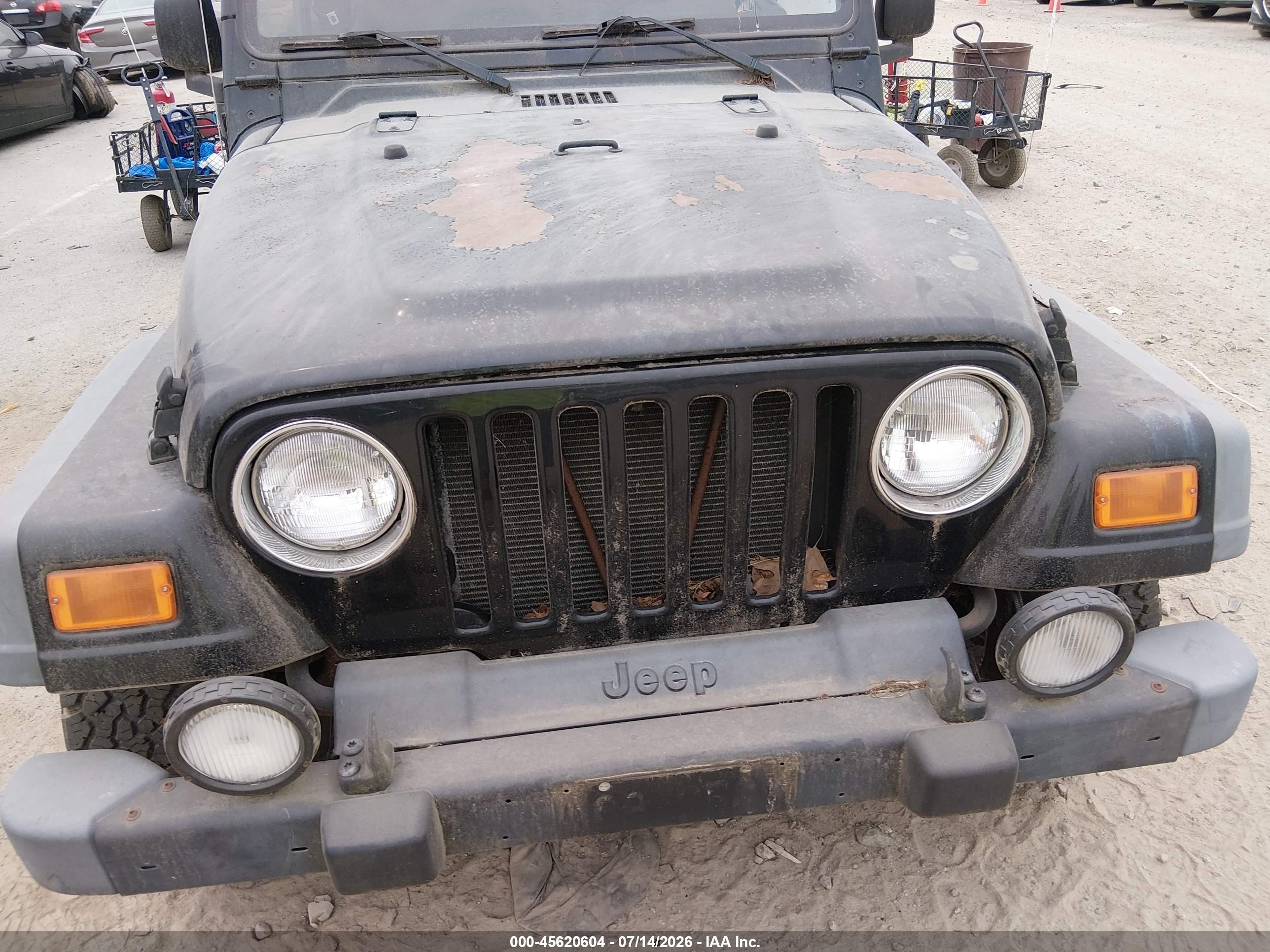 2004 Jeep Wrangler Unlimited Черный vin: 1J4FA49S84P787743