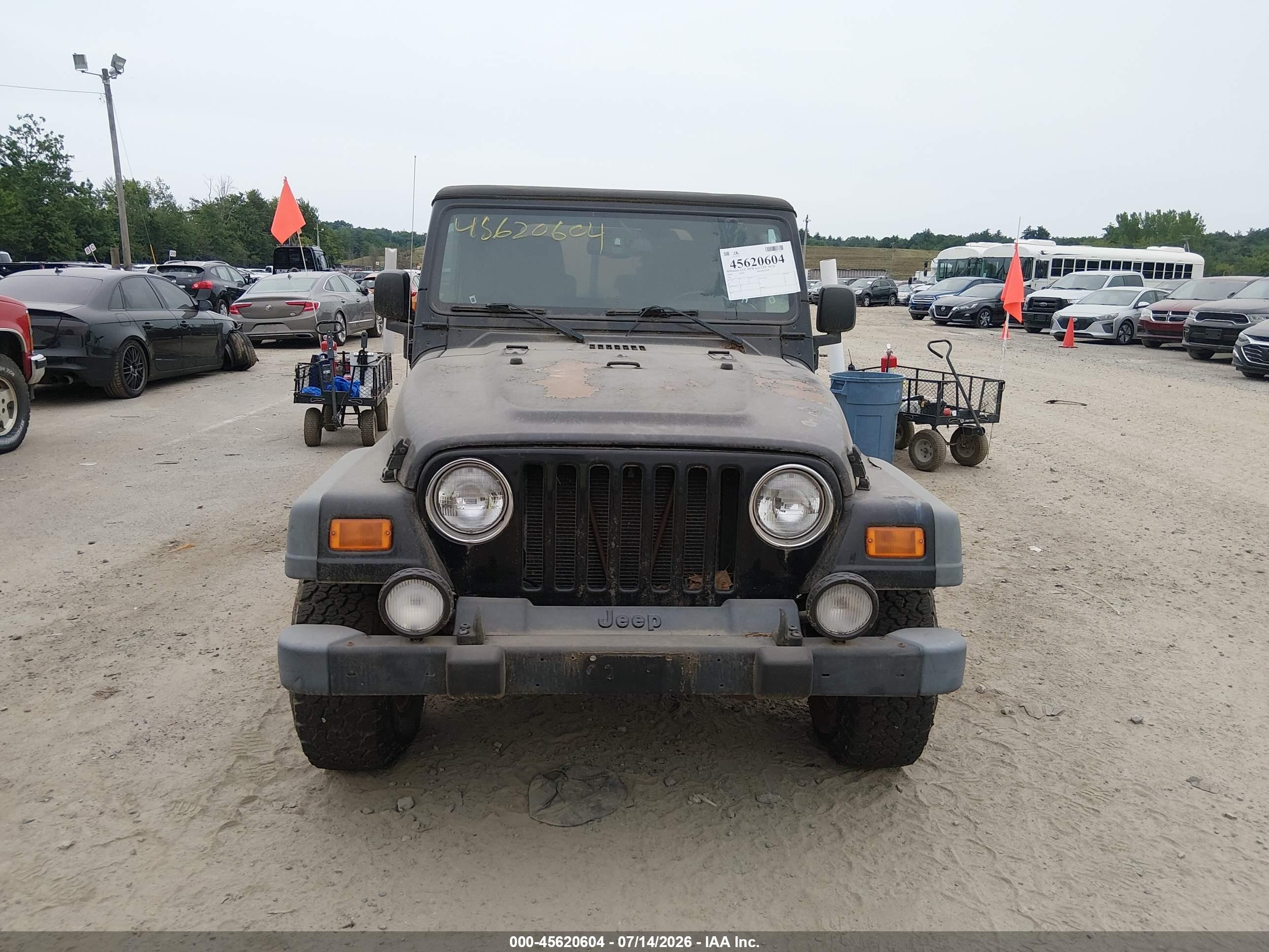 2004 Jeep Wrangler Unlimited Черный vin: 1J4FA49S84P787743