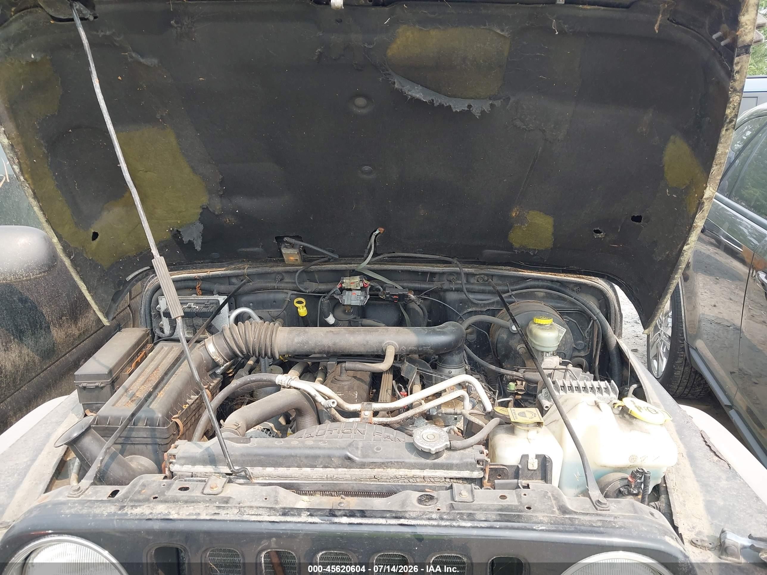 2004 Jeep Wrangler Unlimited Черный vin: 1J4FA49S84P787743