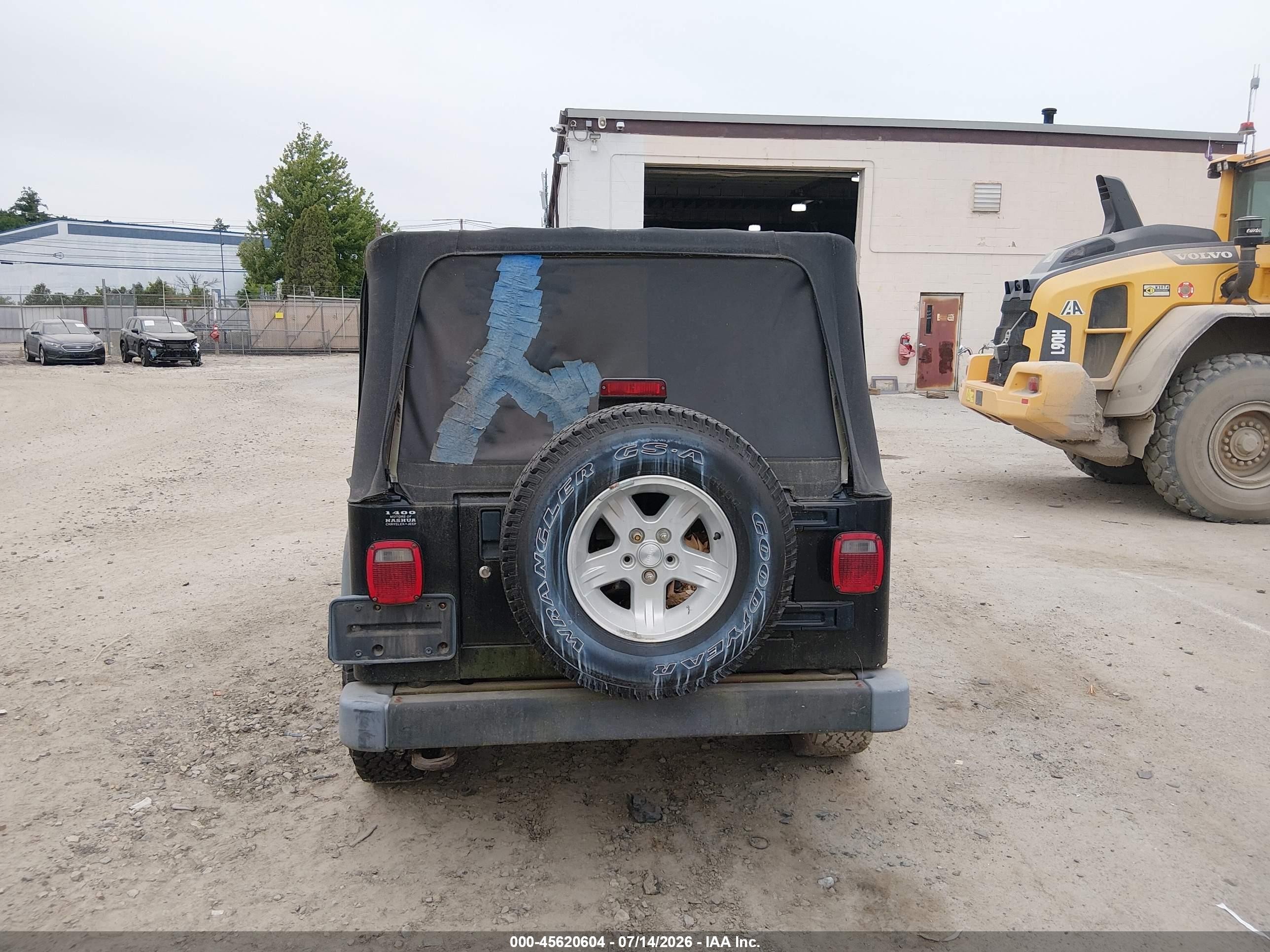 2004 Jeep Wrangler Unlimited Черный vin: 1J4FA49S84P787743
