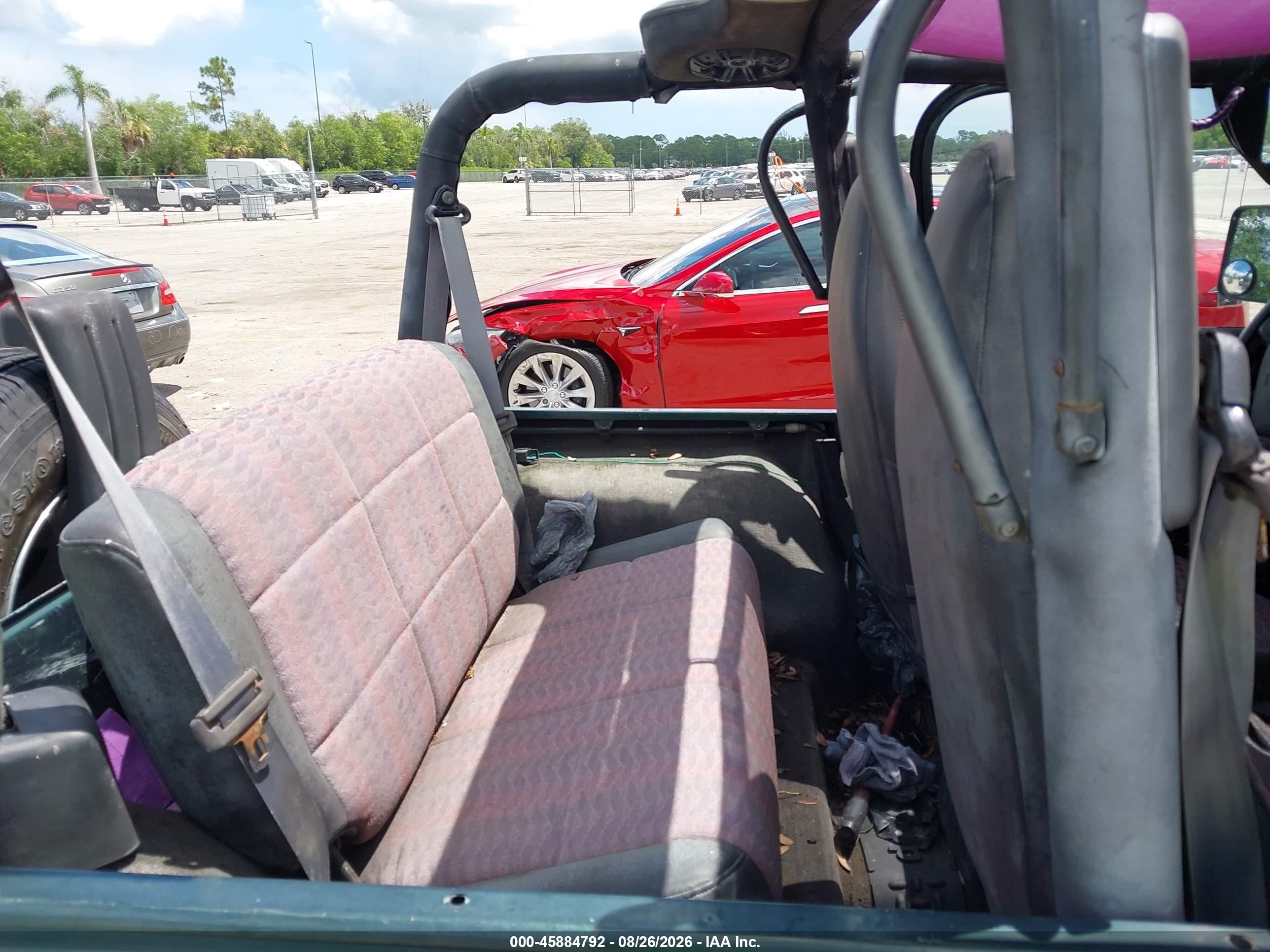 2000 Jeep Wrangler Sport Green vin: 1J4FA49S8YP704849