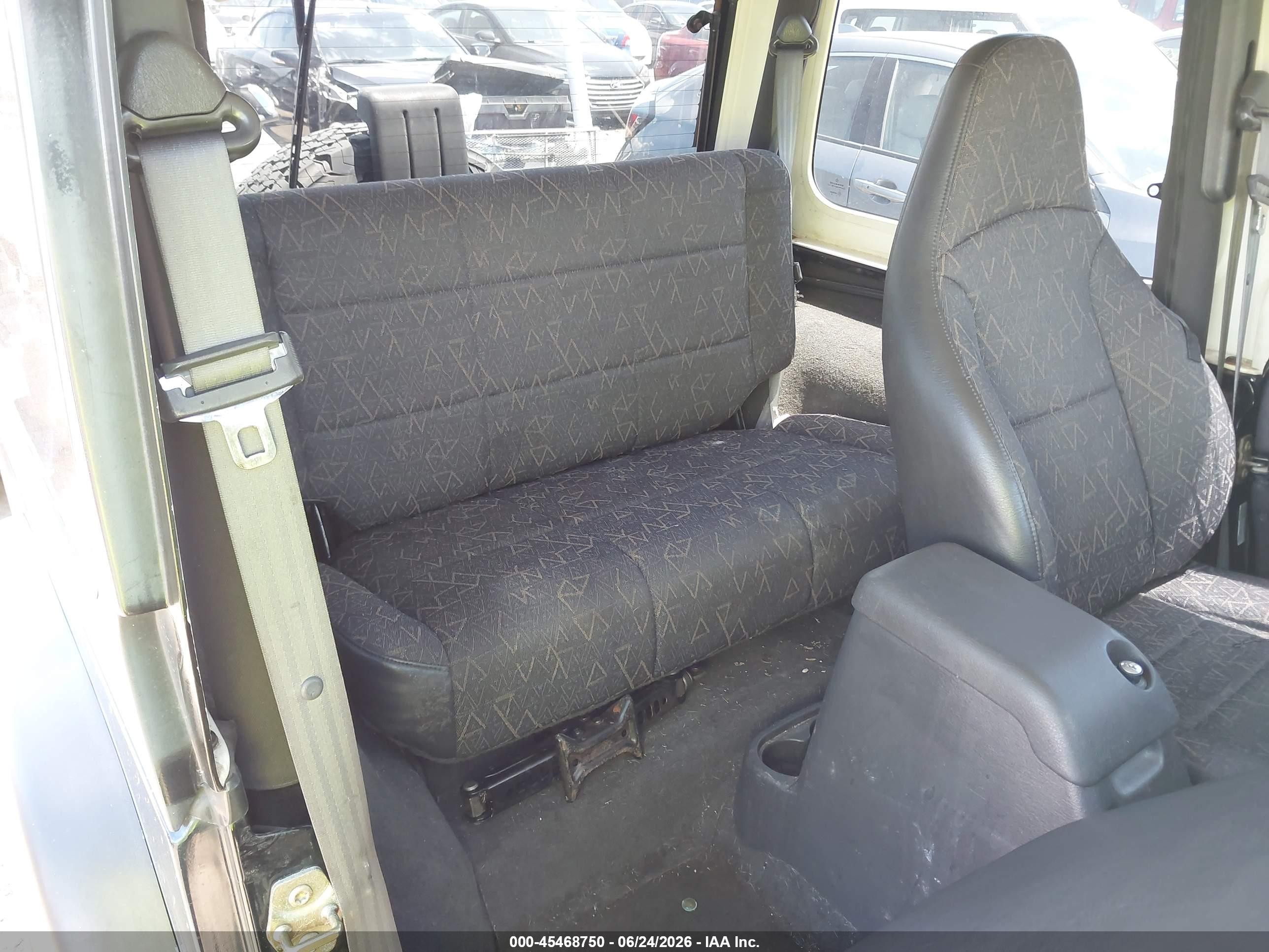 2001 Jeep Wrangler Sport Black vin: 1J4FA49SX1P321341
