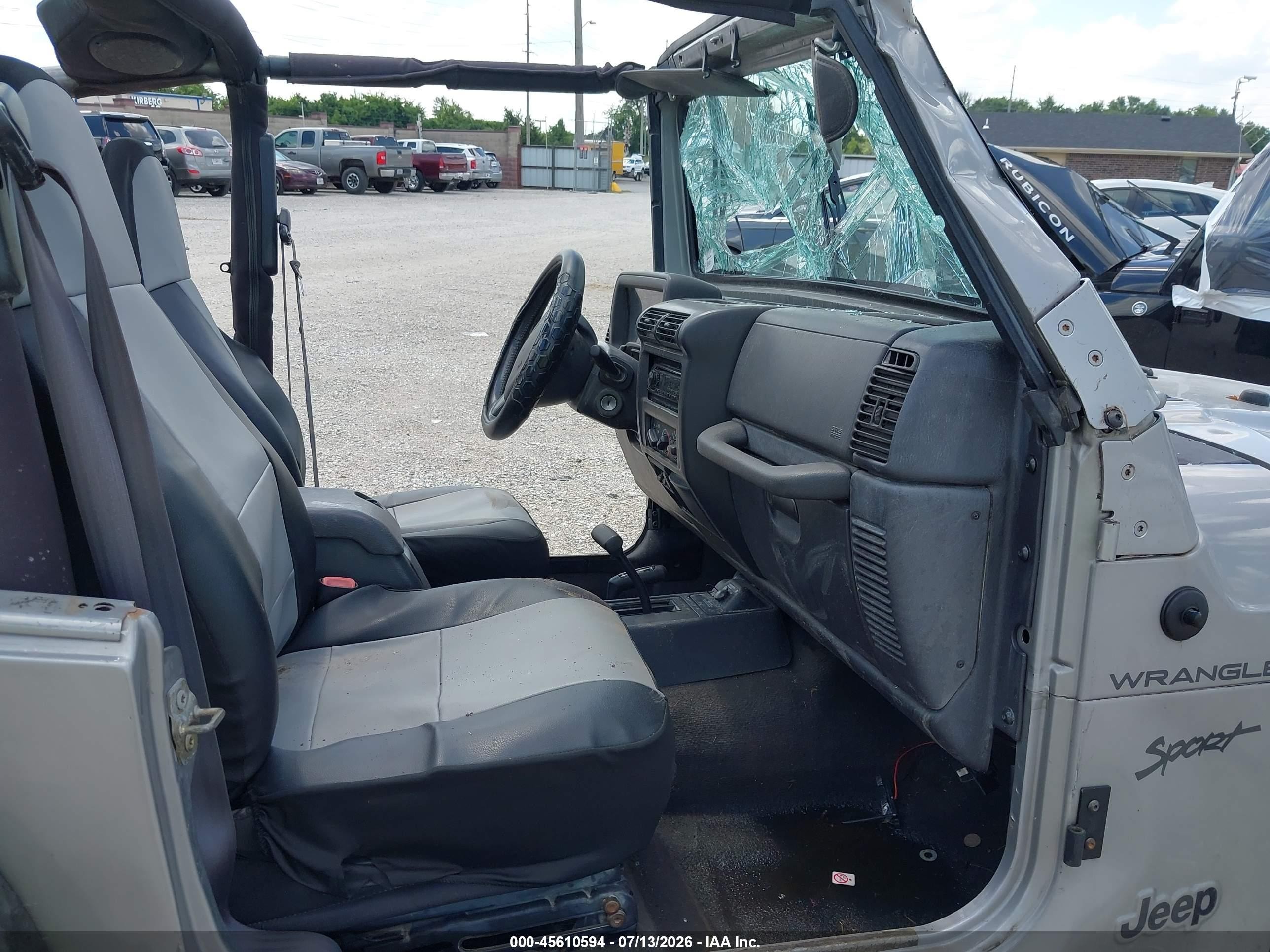 2002 Jeep Wrangler Sport Silver vin: 1J4FA49SX2P720266