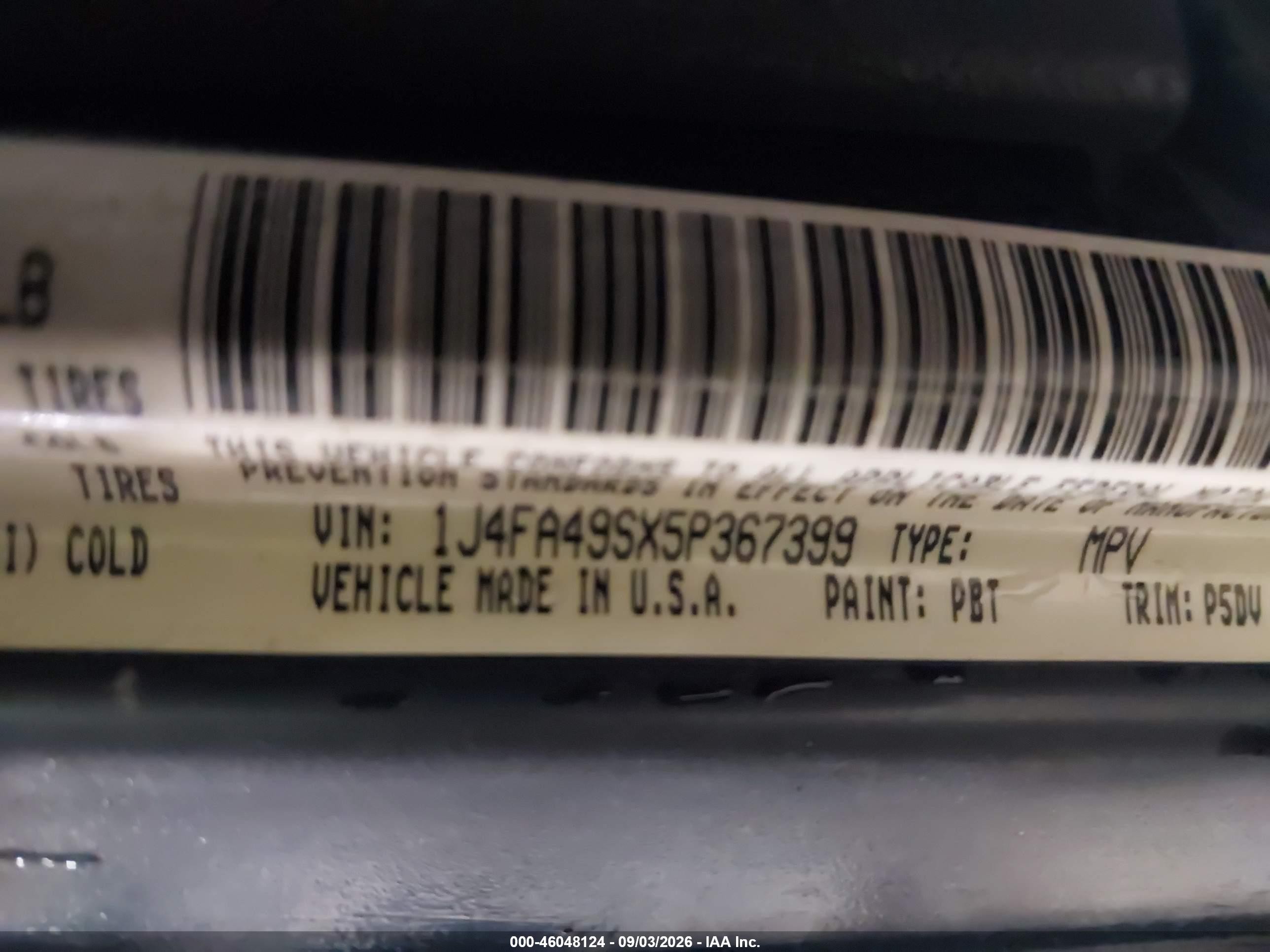 2005 Jeep Wrangler Sport Blue vin: 1J4FA49SX5P367399