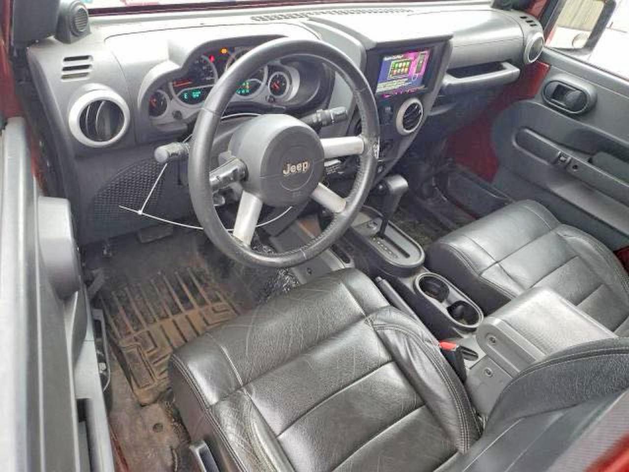 2008 Jeep Wrangler Sahara Бордовый vin: 1J4FA54118L537472