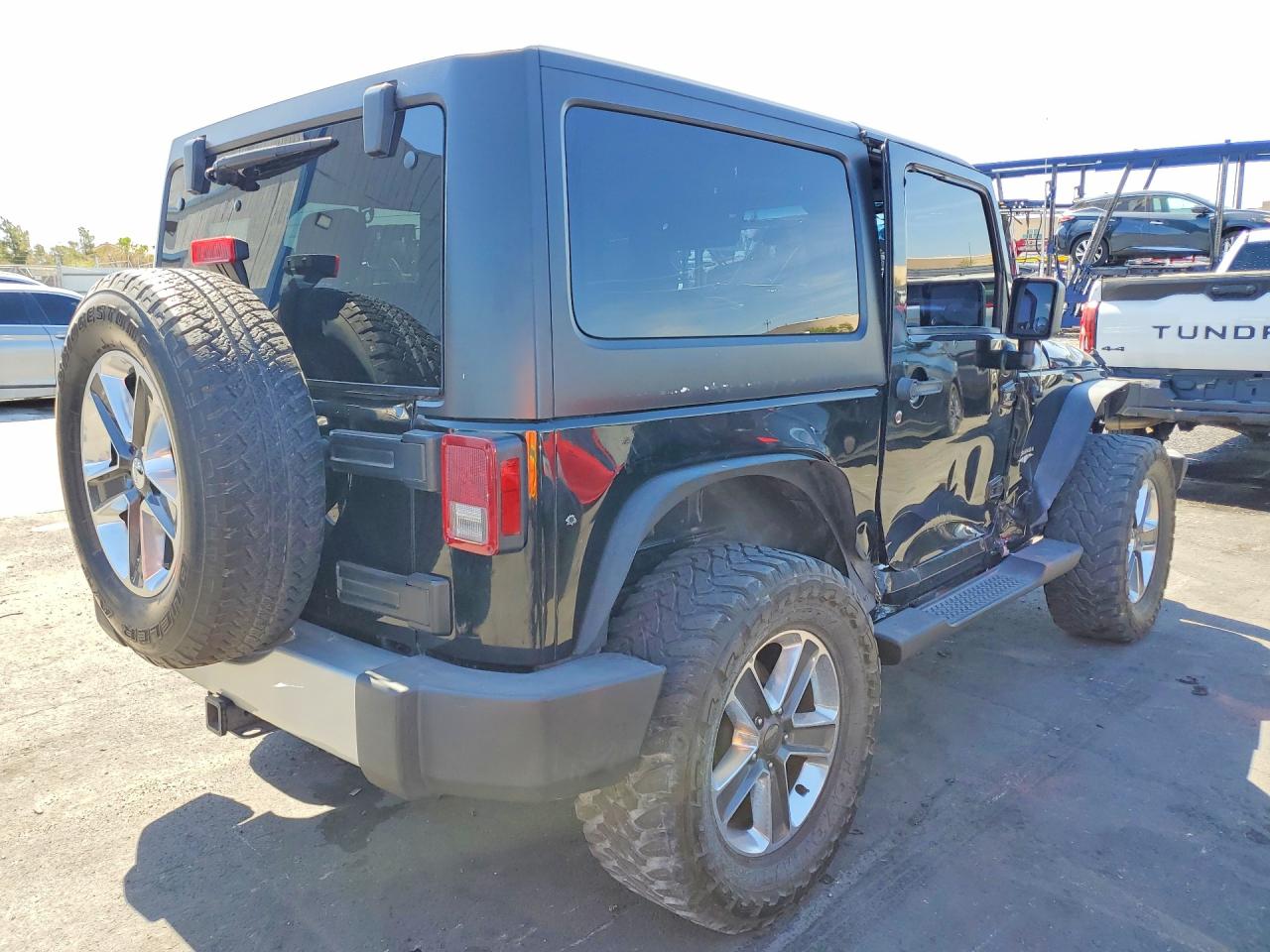 2008 Jeep Wrangler Sahara Black vin: 1J4FA54118L652380