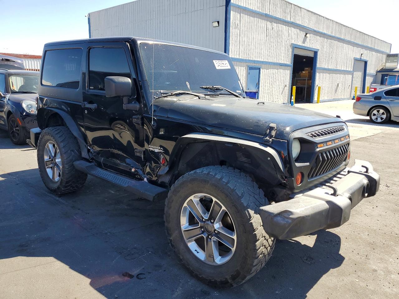 2008 Jeep Wrangler Sahara Black vin: 1J4FA54118L652380