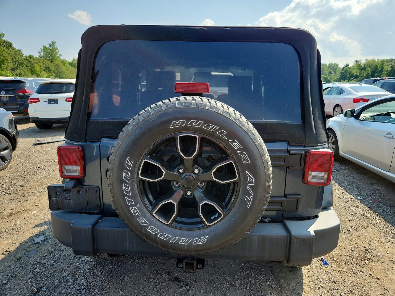 2007 Jeep Wrangler Sahara Blue vin: 1J4FA54127L183573