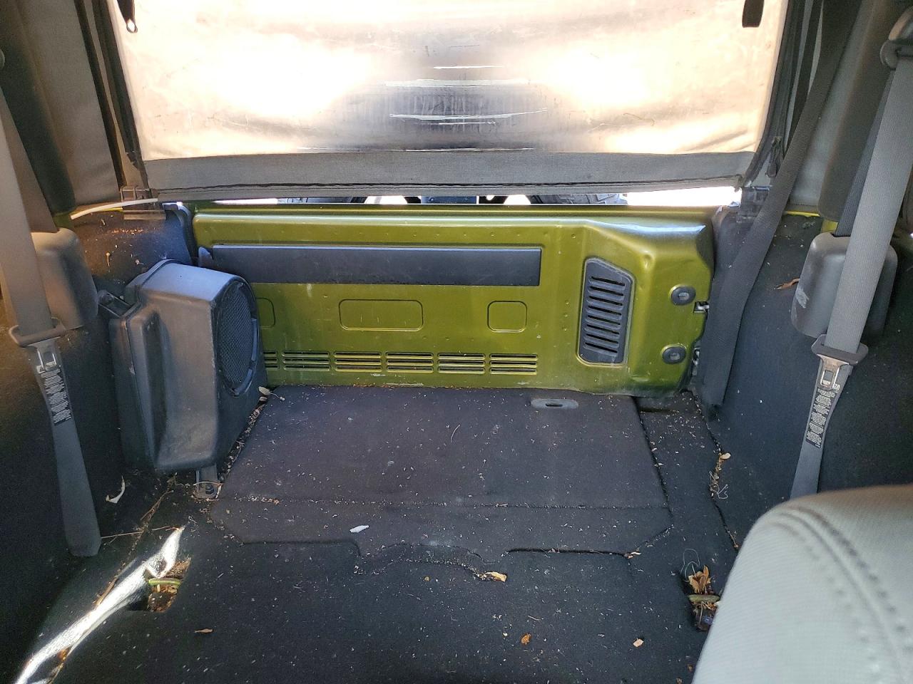 2007 Jeep Wrangler Sahara Green vin: 1J4FA54137L160528