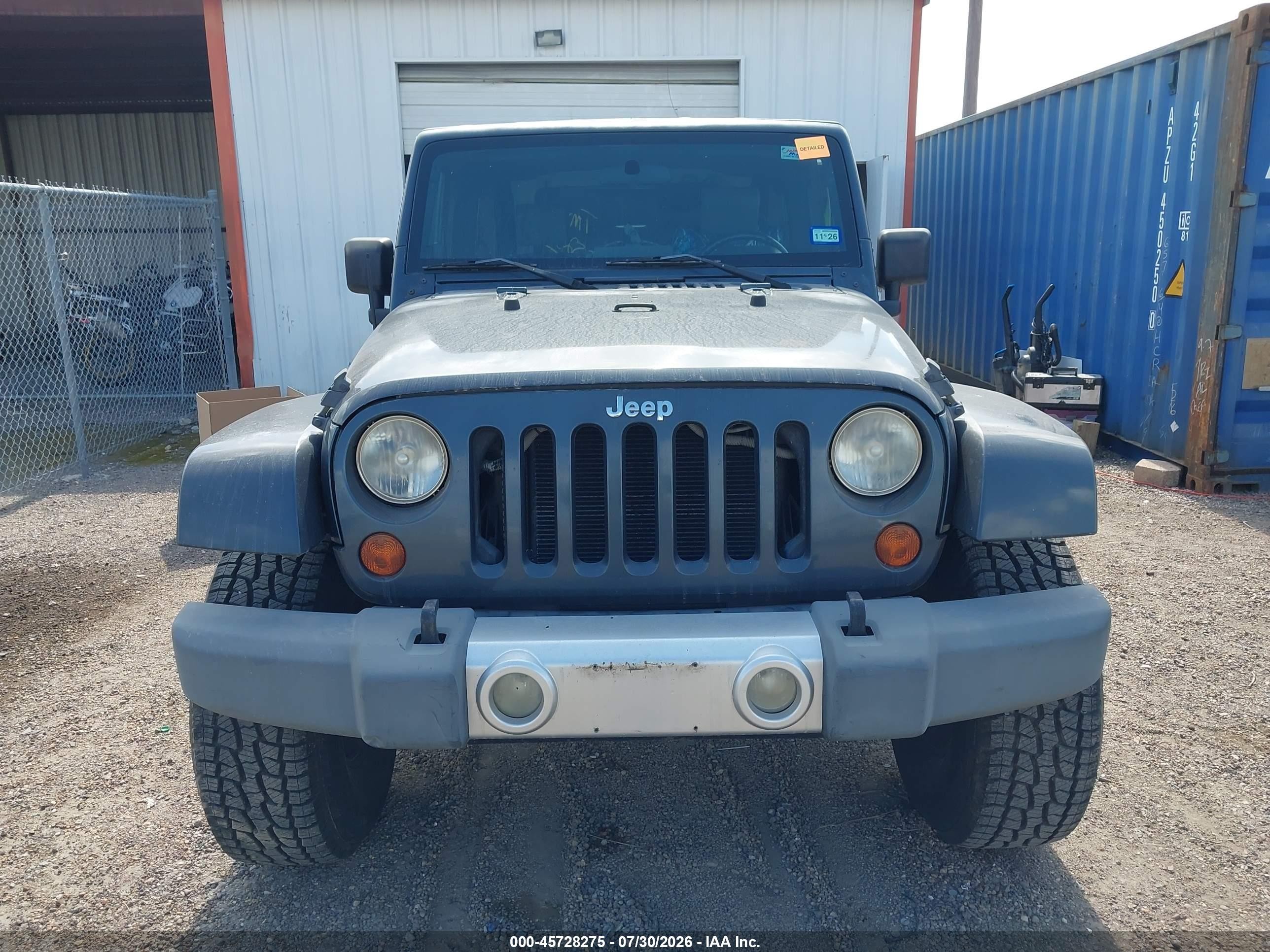 2008 Jeep Wrangler Sahara Gray vin: 1J4FA54138L552863