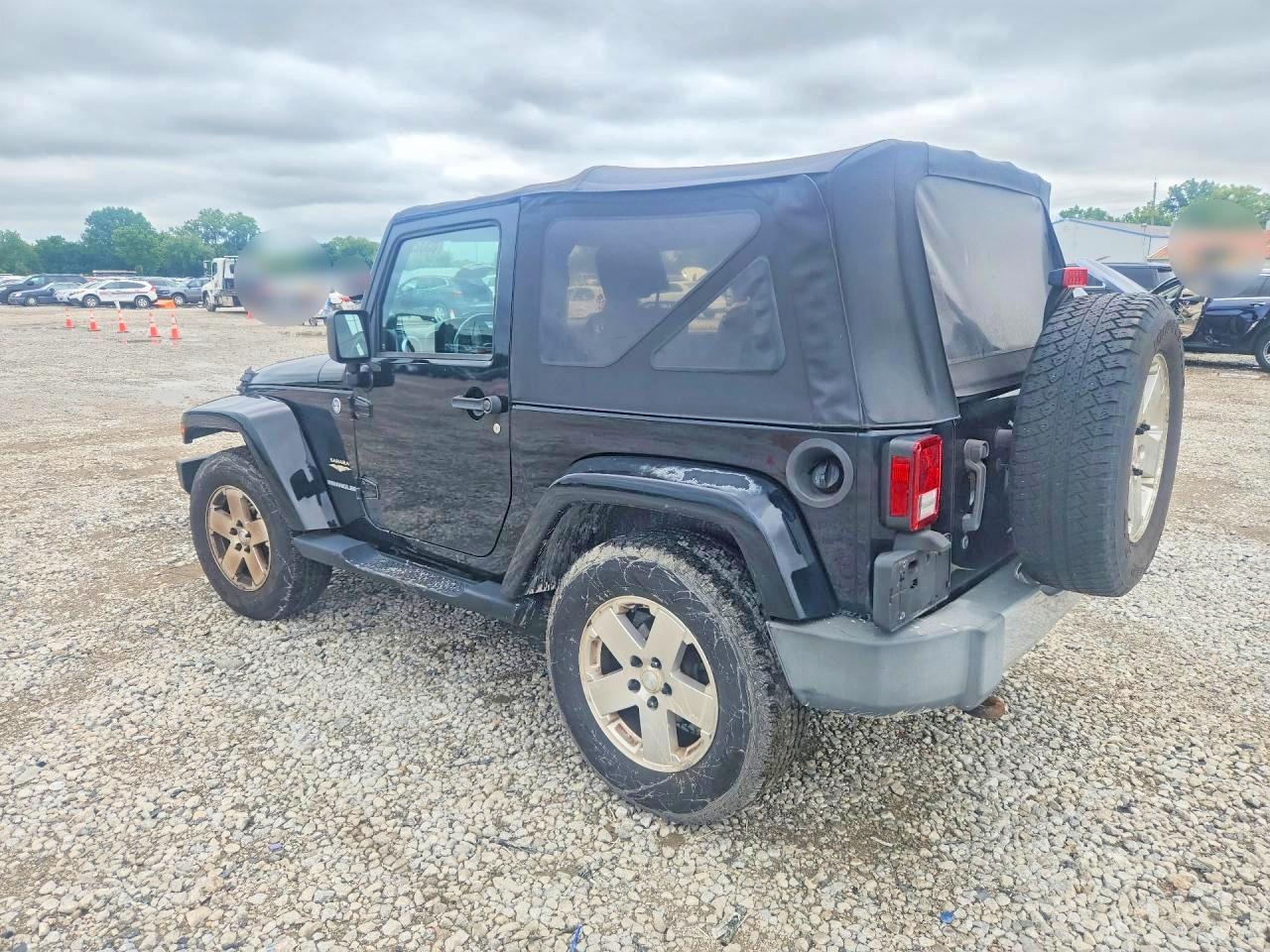 2009 Jeep Wrangler Sahara Black vin: 1J4FA54139L775910