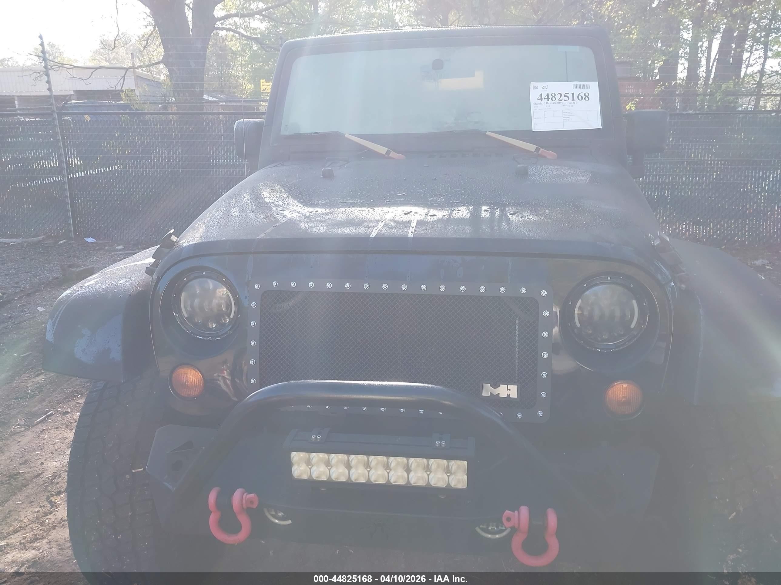 2008 Jeep Wrangler Sahara Black vin: 1J4FA54148L567095