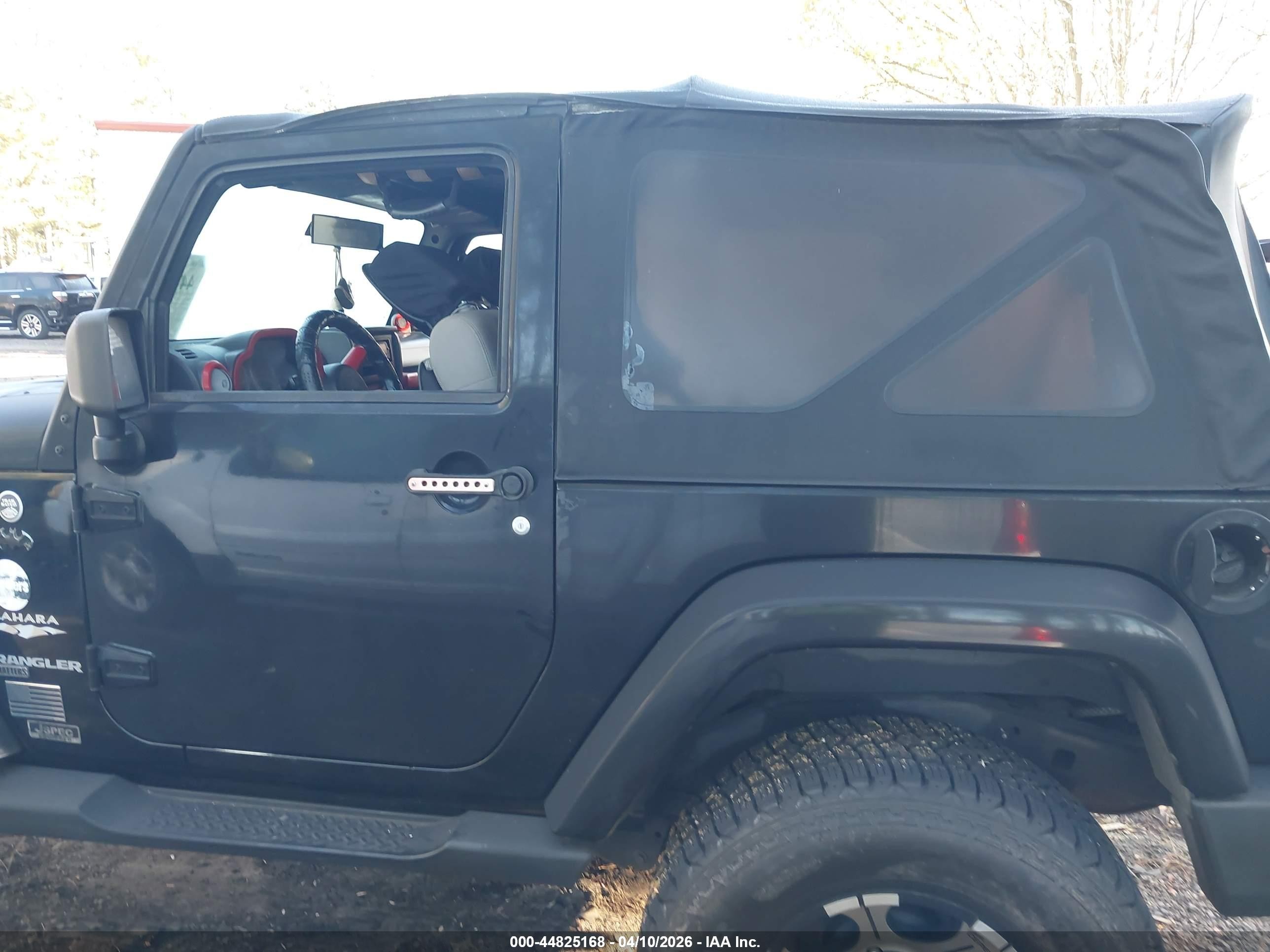 2008 Jeep Wrangler Sahara Black vin: 1J4FA54148L567095
